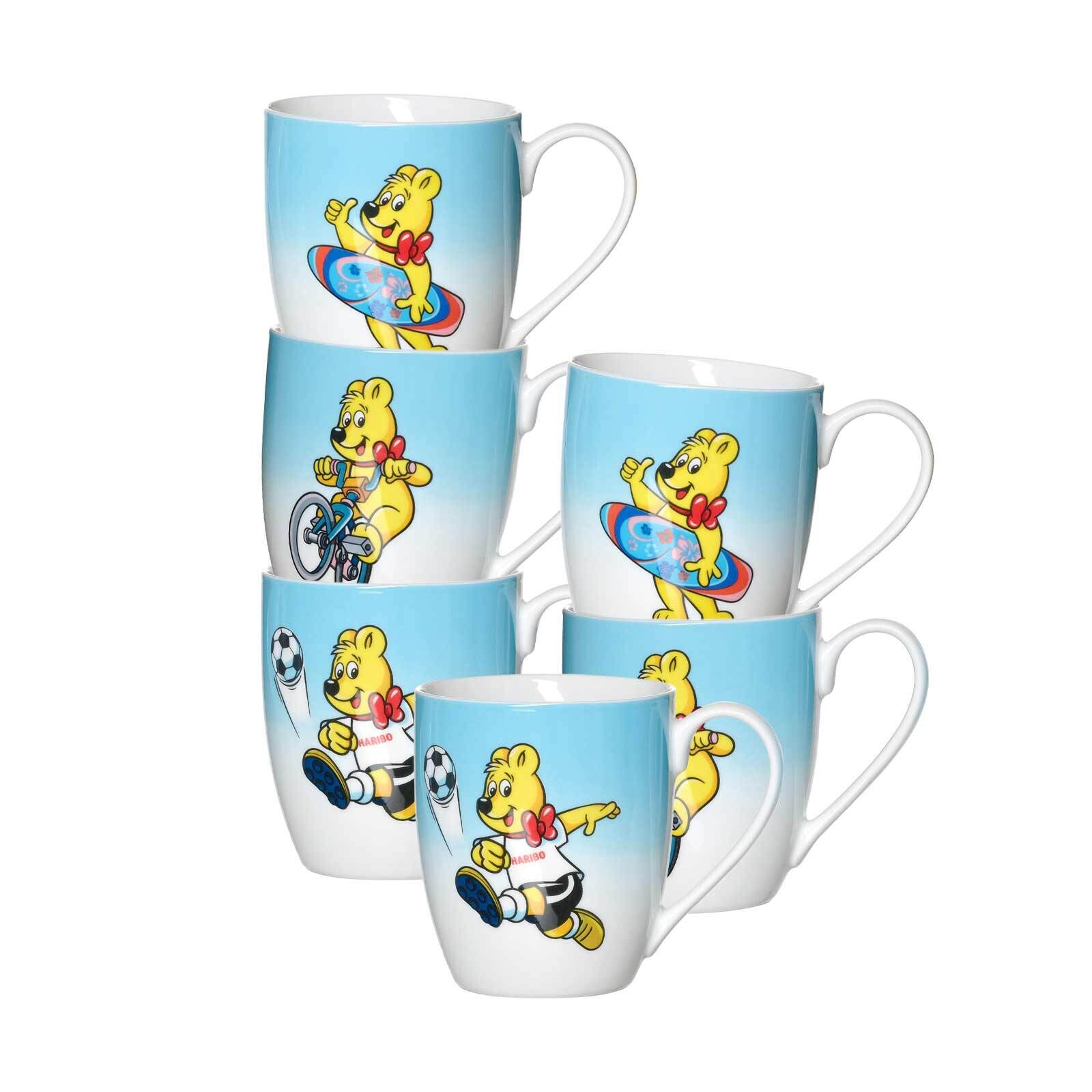 Becher Sport Haribo  6er Set