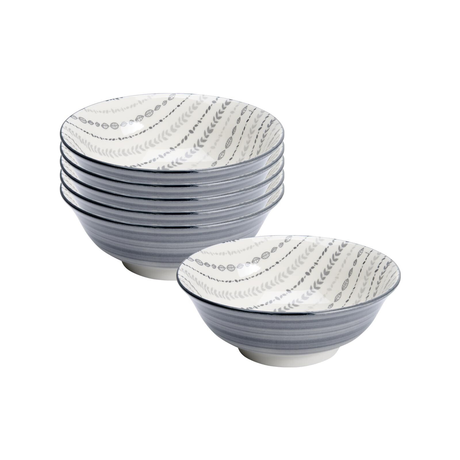 Beilagenschalen Sendai Ranke ø 11,5 cm 6er Set