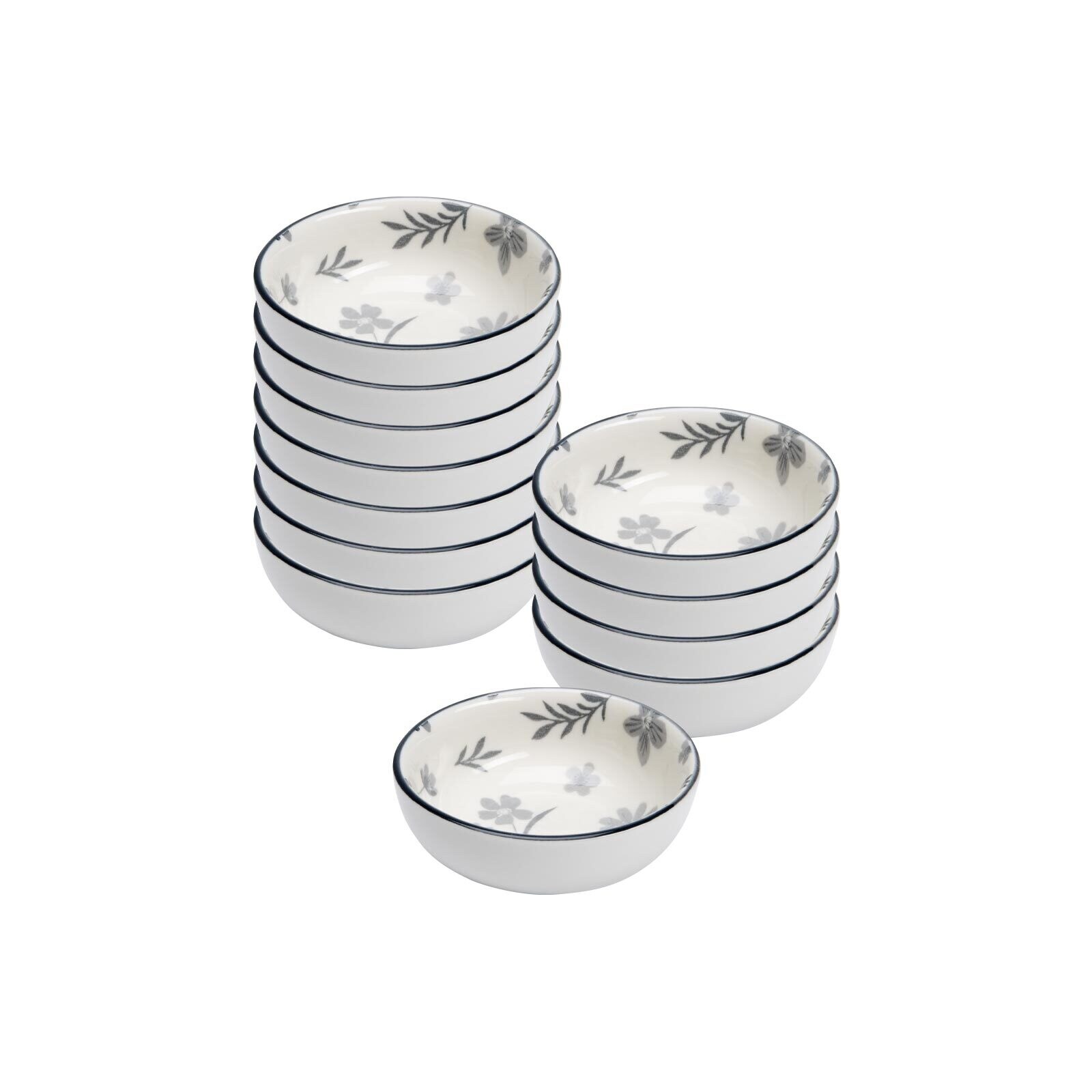 Dipschalen Sendai Blume ø 8 cm 12er Set