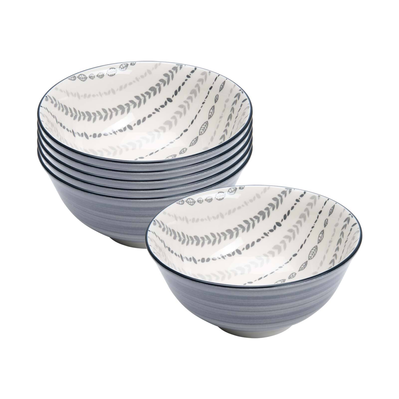 Ritzenhoff & Breker M&uuml;slischalen Sendai Ranke &oslash; 15,5 cm 6er Set 