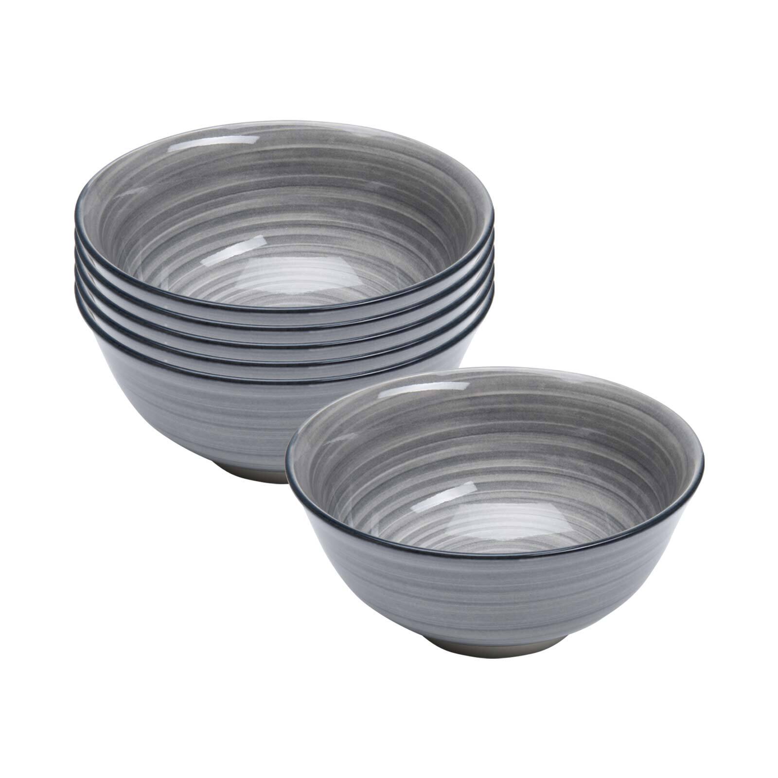 Ritzenhoff & Breker M&uuml;slischalen Sendai Wirbel &oslash; 15,5 cm 6er Set 