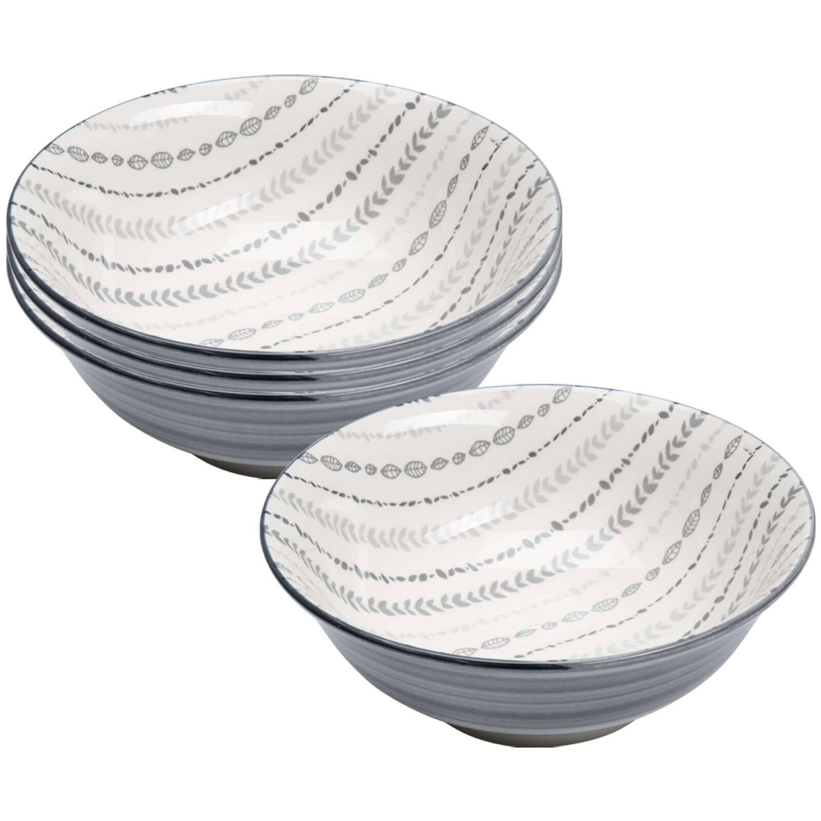 Servierschalen Sendai Ranke ø 21 cm 4er Set