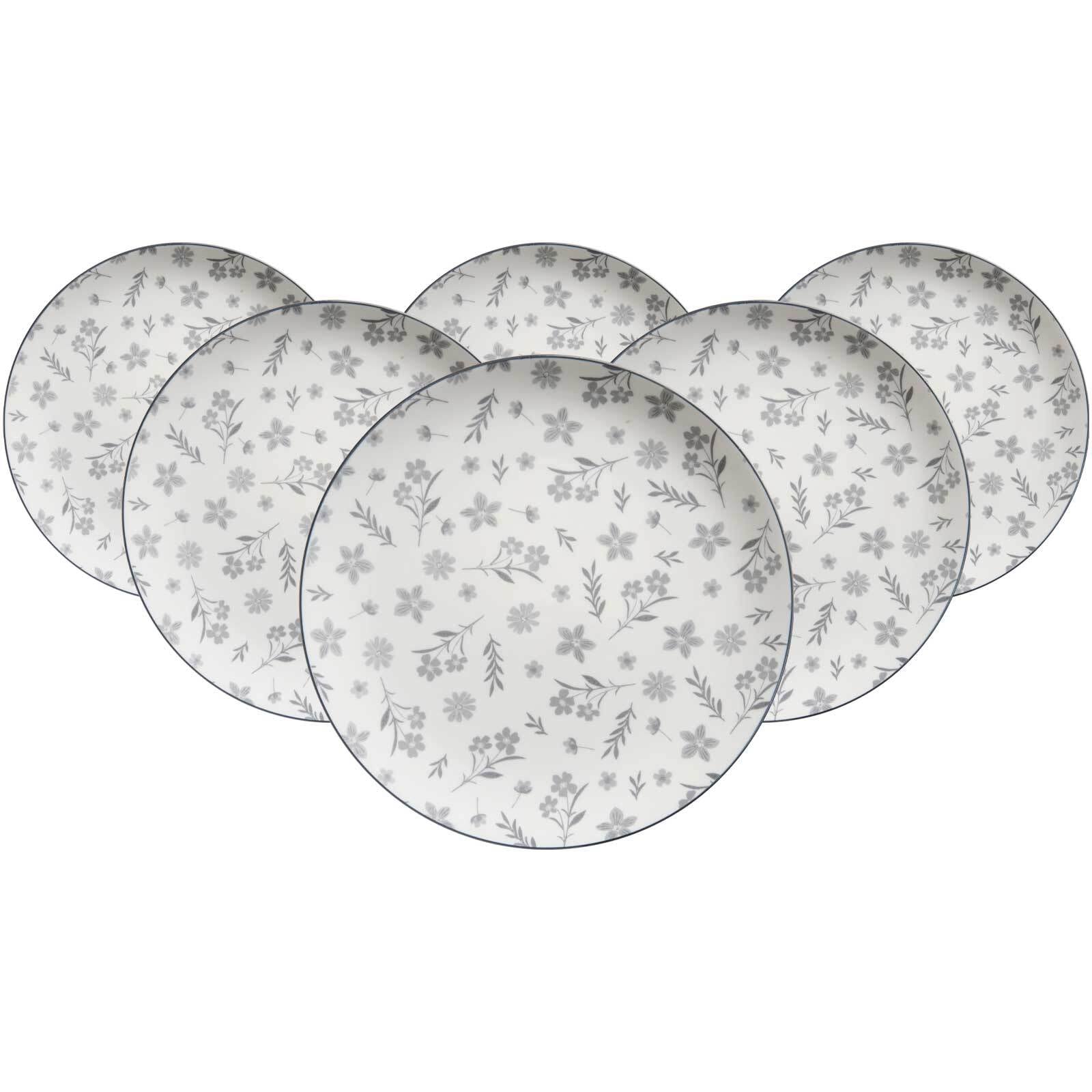 Ritzenhoff & Breker Speiseteller Sendai Blume &oslash; 27 cm 6er Set 