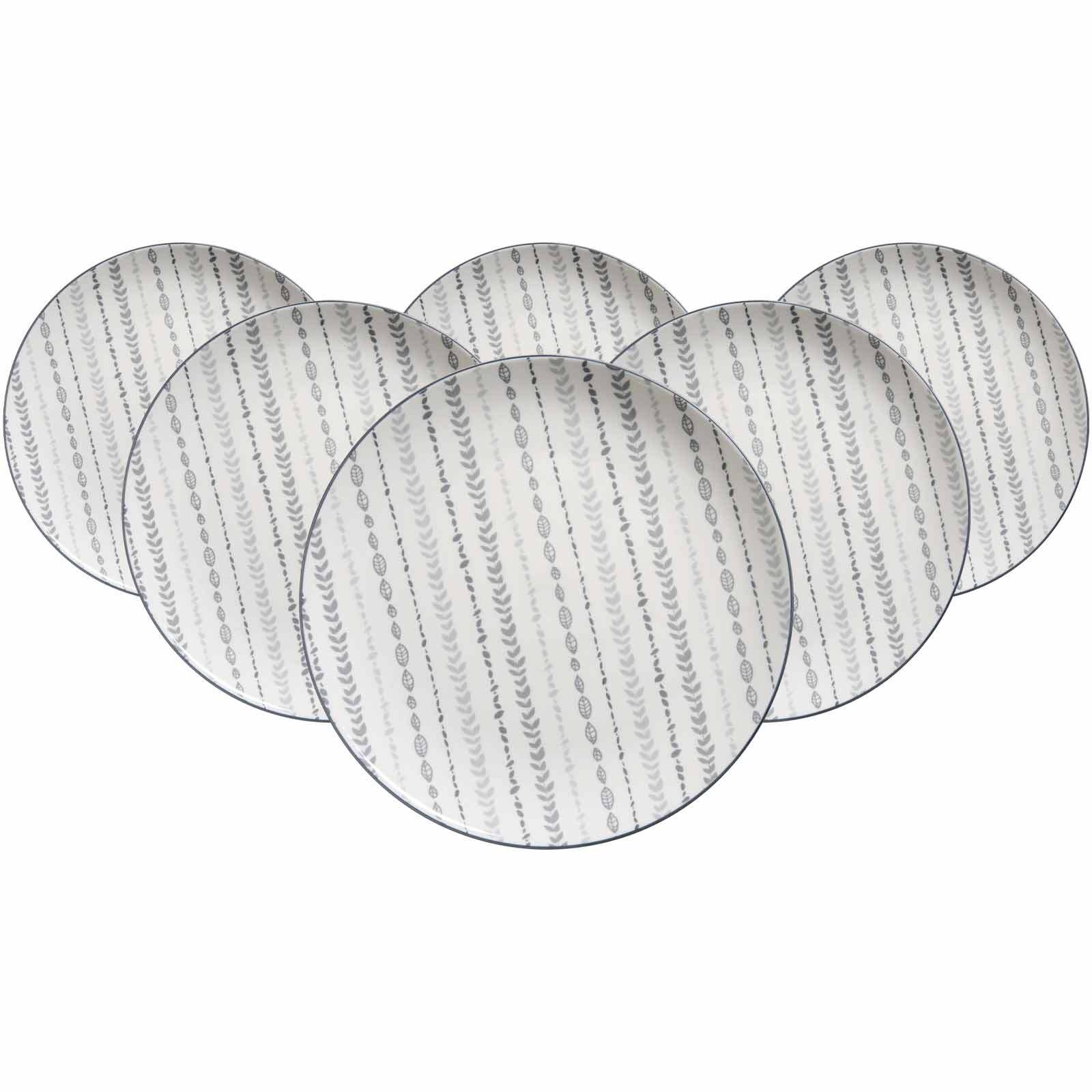 Ritzenhoff & Breker Speiseteller Sendai Ranke &oslash; 27 cm 6er Set 