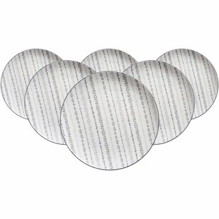 Ritzenhoff & Breker Speiseteller Sendai Ranke ø 27 cm 6er Set 