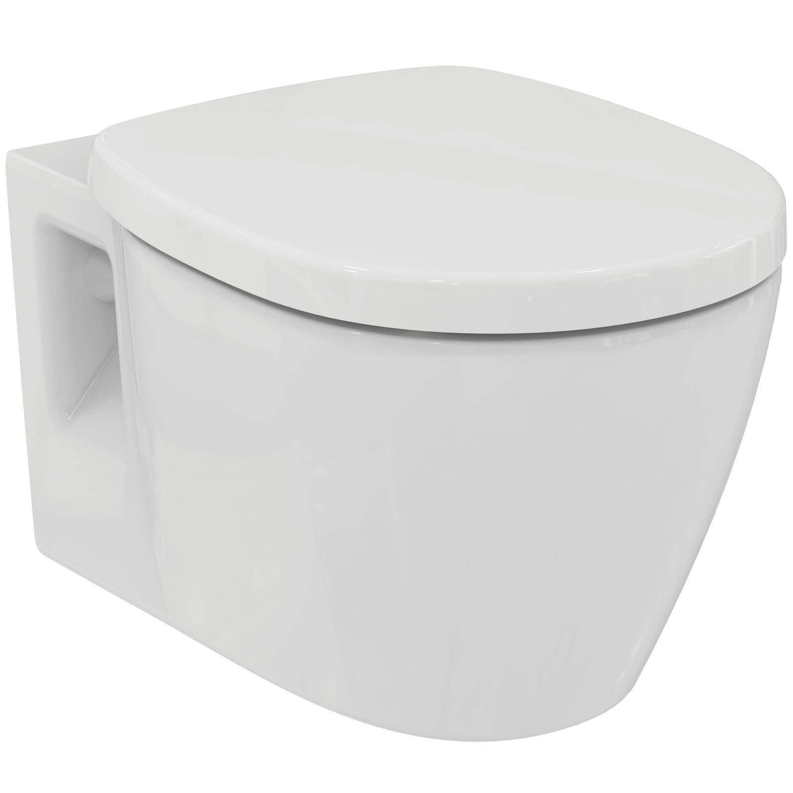 Ideal Standard WC-Set mit Absenkautomatik Connect 54,5 x 36,5 x 34 cm 