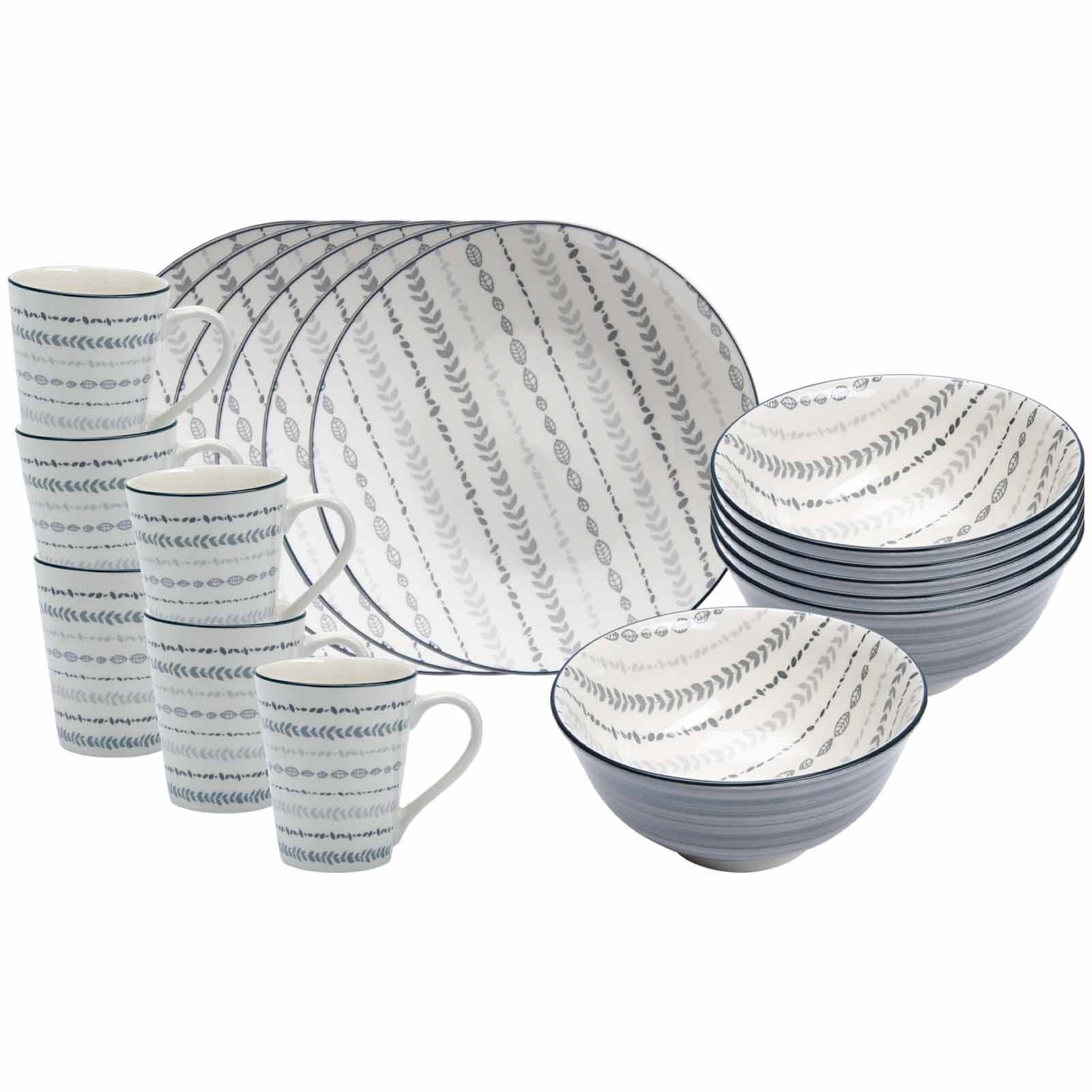 Ritzenhoff & Breker Fr&uuml;hst&uuml;cks-Set Sendai Ranke 18er Set 