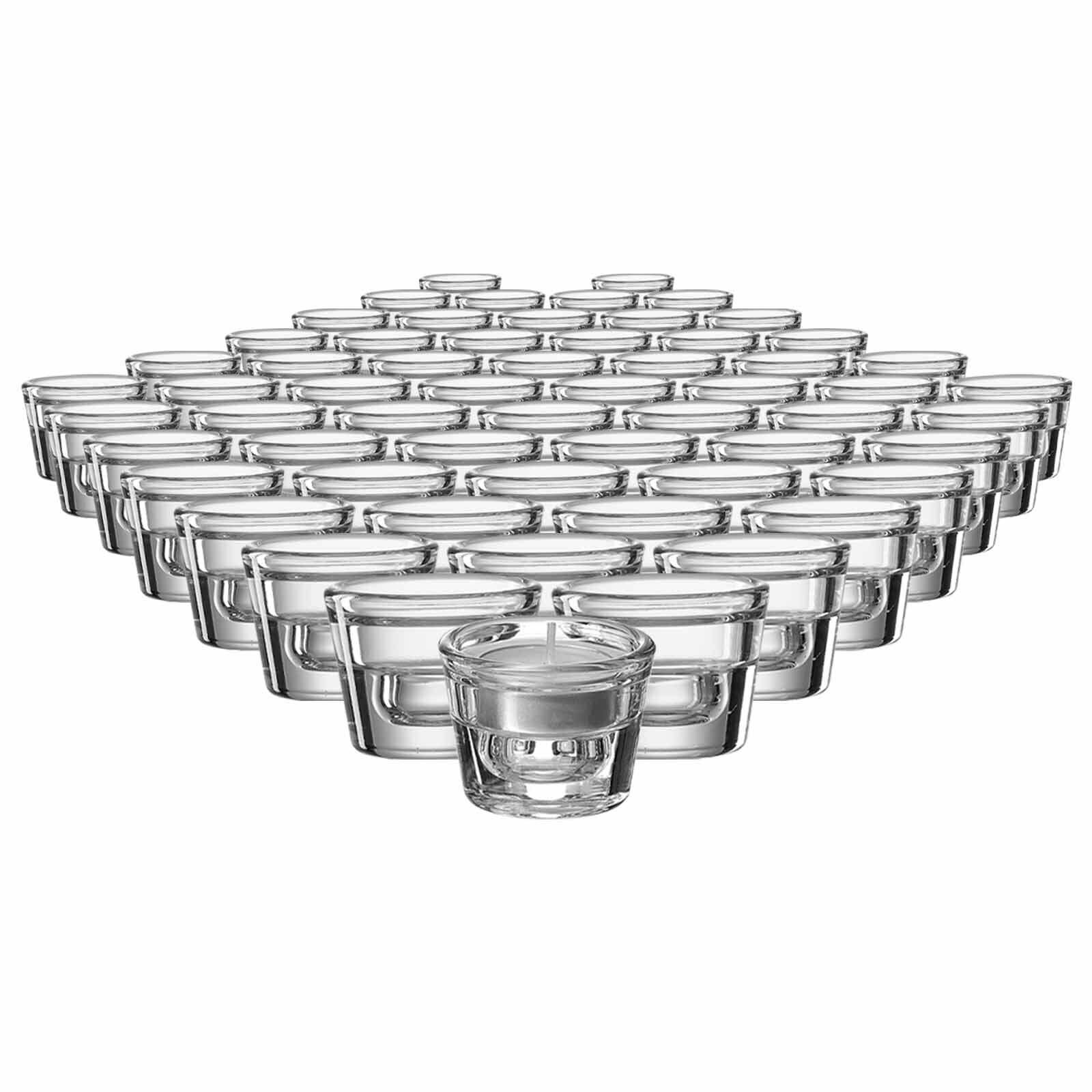 Teelichthalter / Kerzenhalter Lumi ø 6 cm 60er Set
