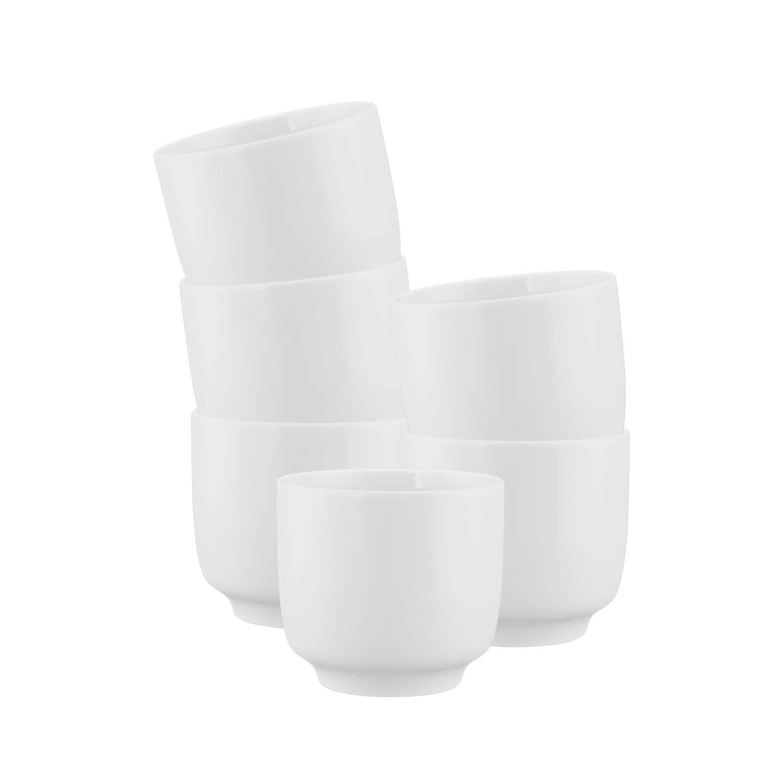 Cappuccinotassen ohne Henkel Sento Home  6er Set