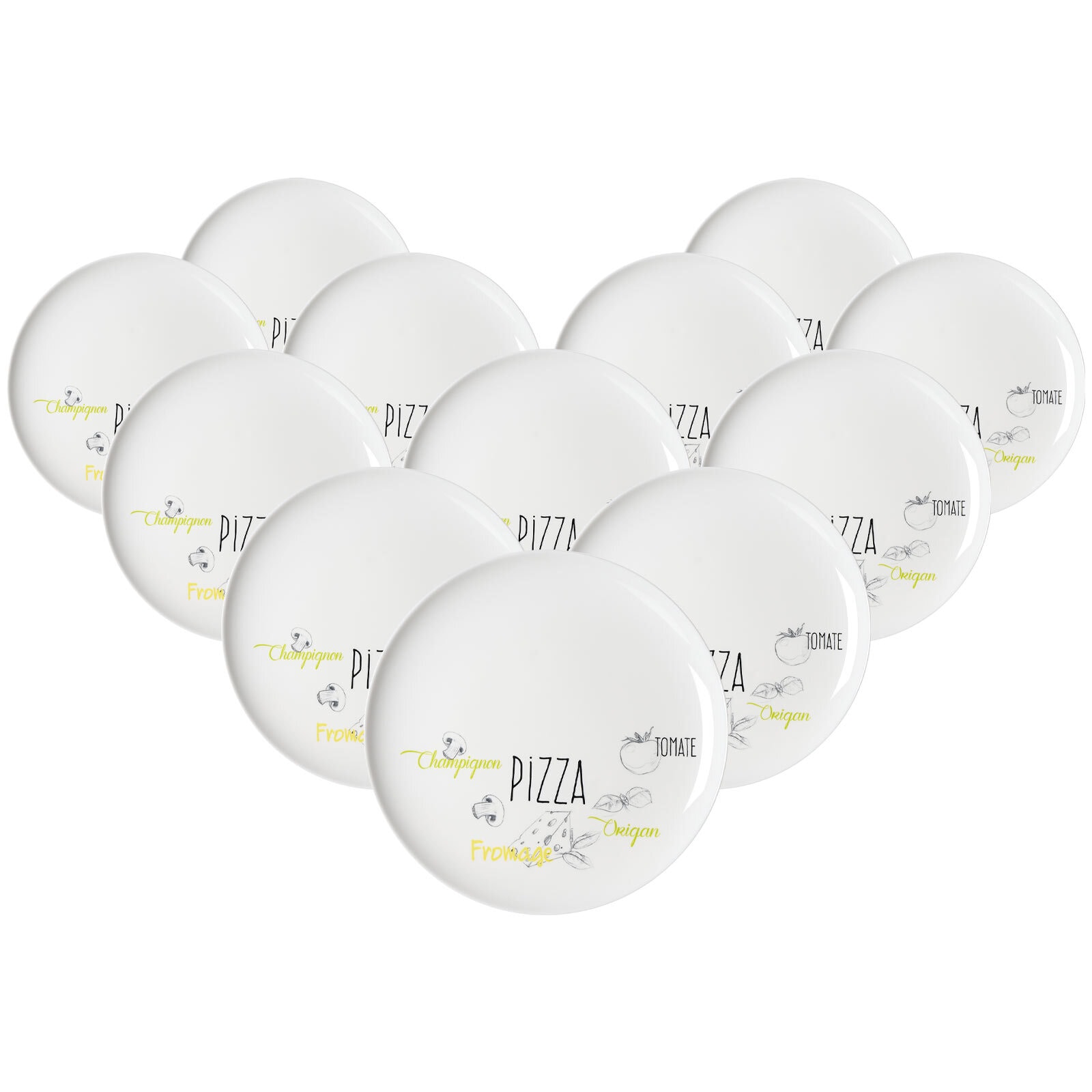 Ritzenhoff & Breker Pizzateller Alberto &oslash; 32 cm 12er Set 