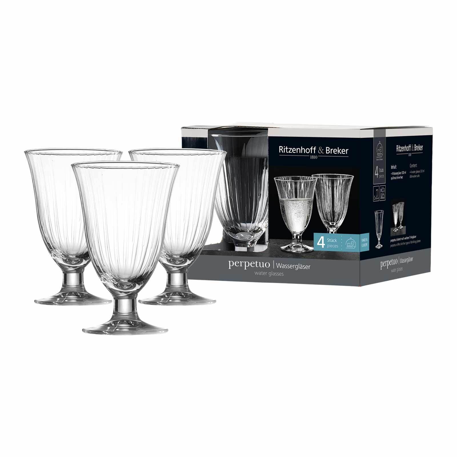 Wassergläser Perpetuo  4er Set