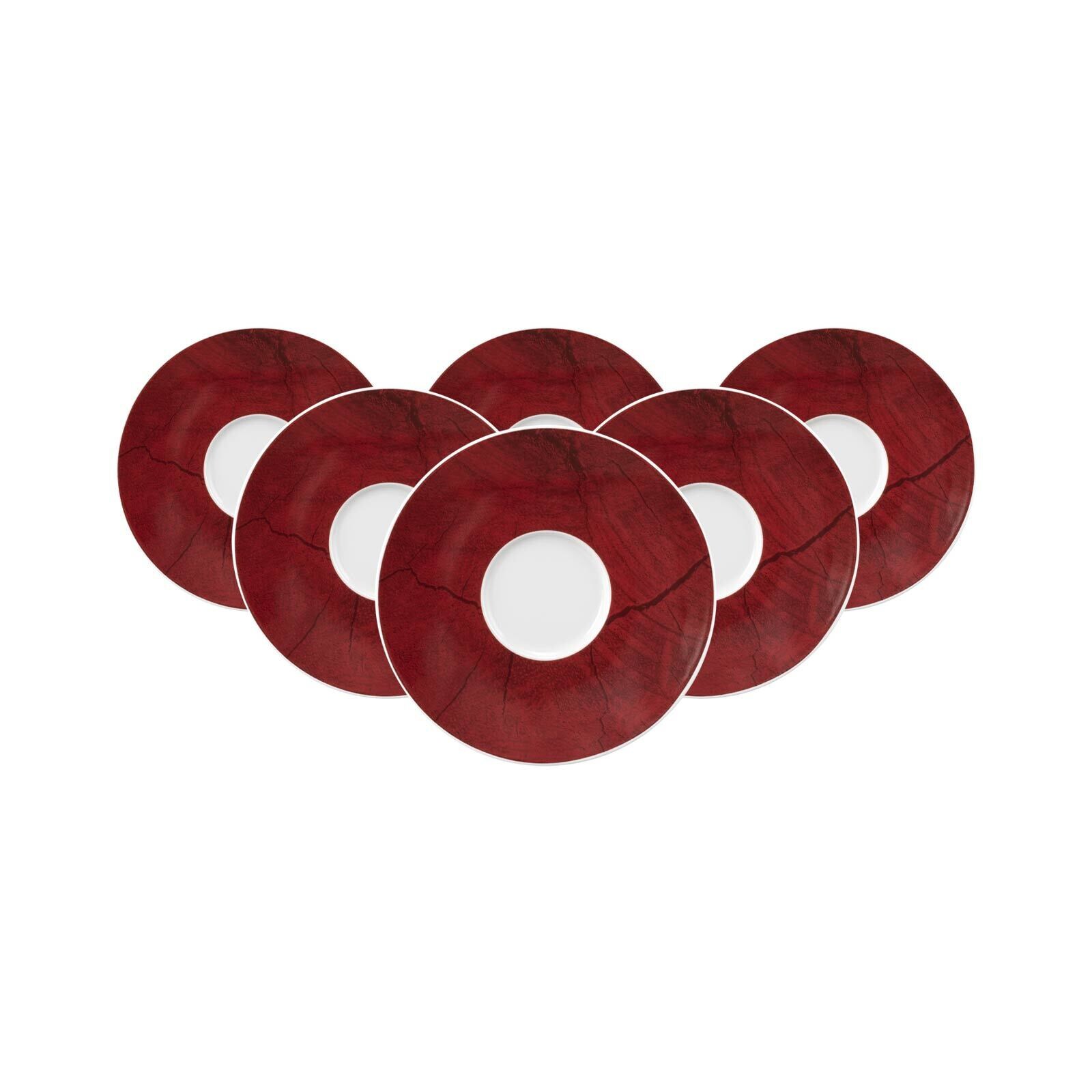 Untertassen Life Christmas ø 16,4 cm 6er Set