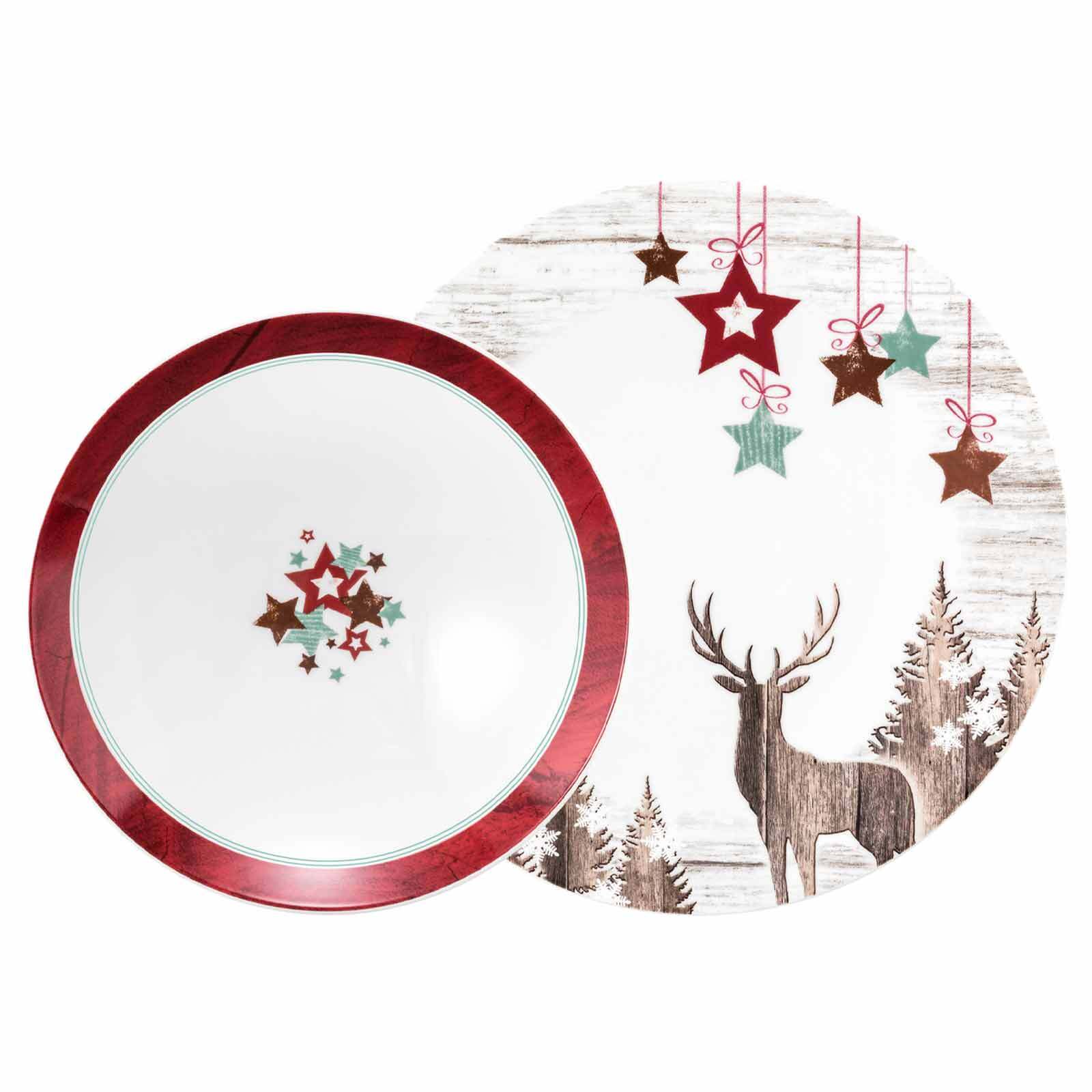 Seltmann Weiden Tafelservice Life Christmas 12er Set 