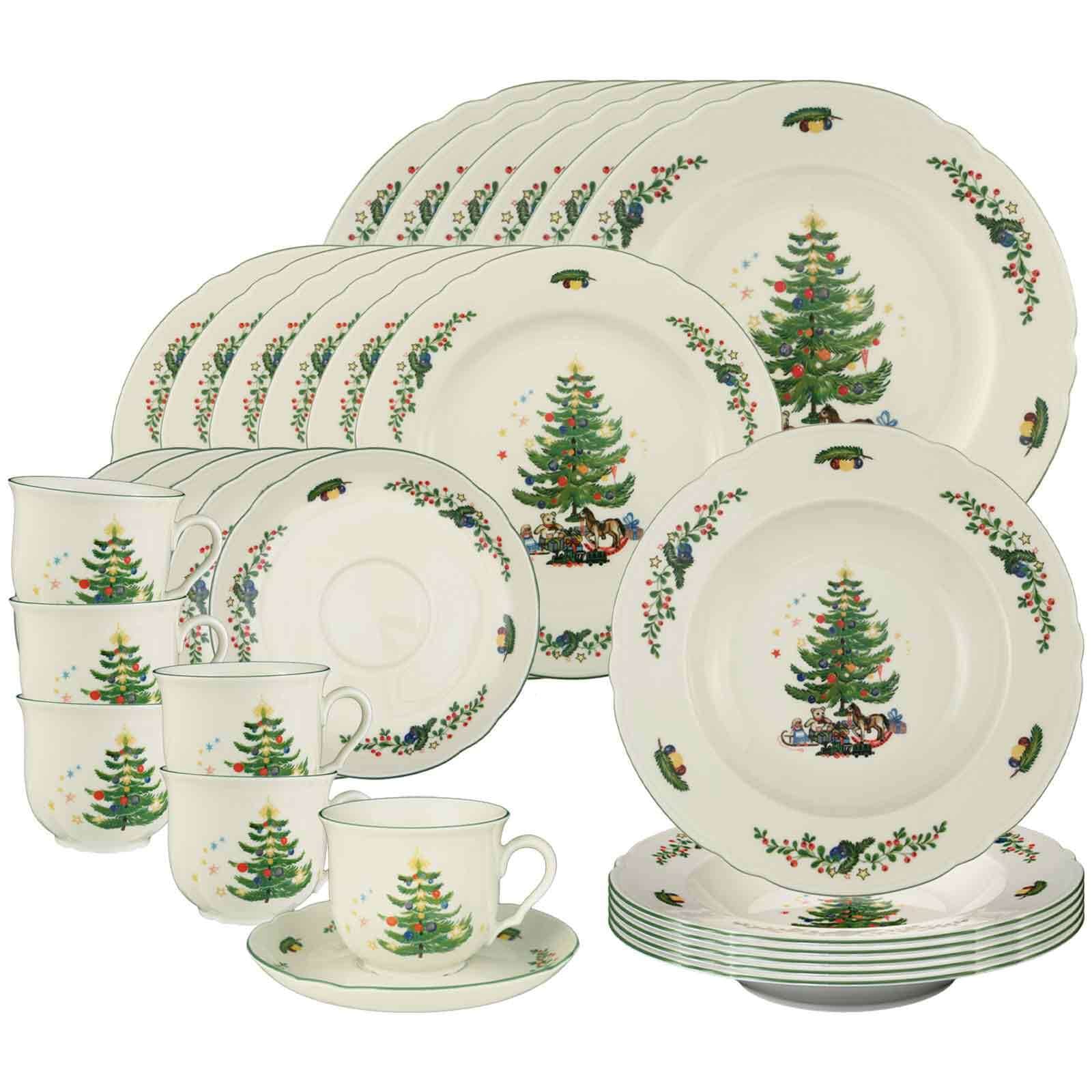 Seltmann Weiden Kombiservice Marieluise Weihnachten 30er Set 
