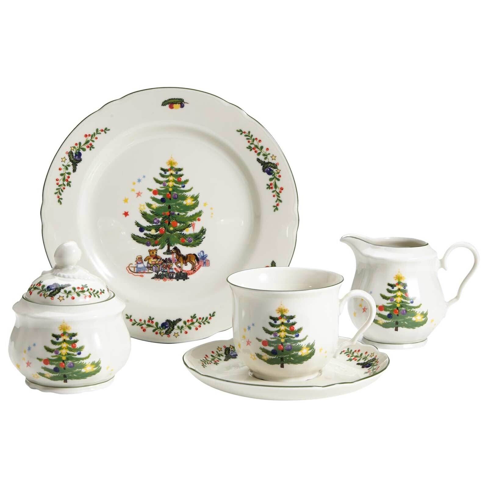 Kaffeeservice Marieluise Weihnachten 20er Set