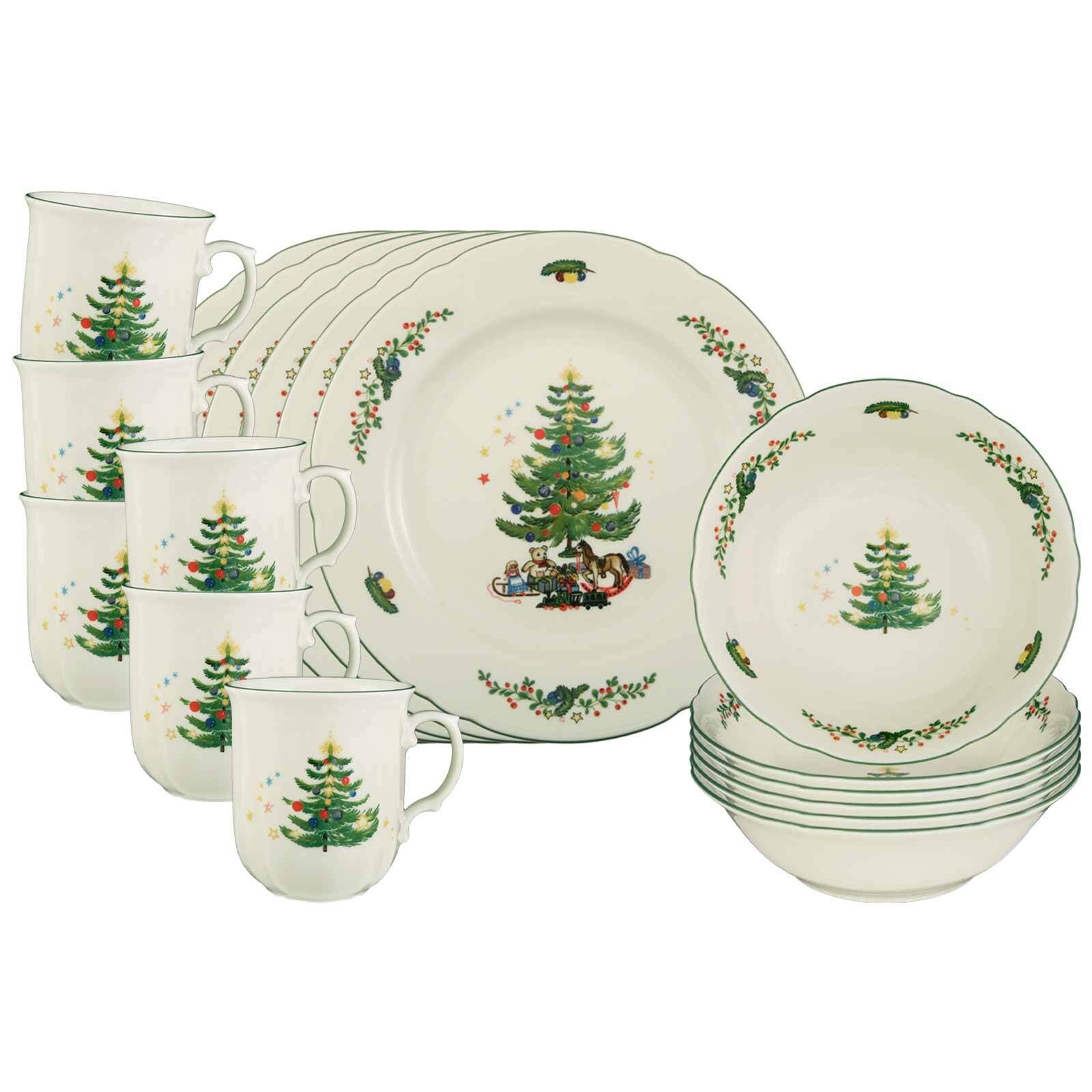Frühstücks-Set Marieluise Weihnachten 18er Set