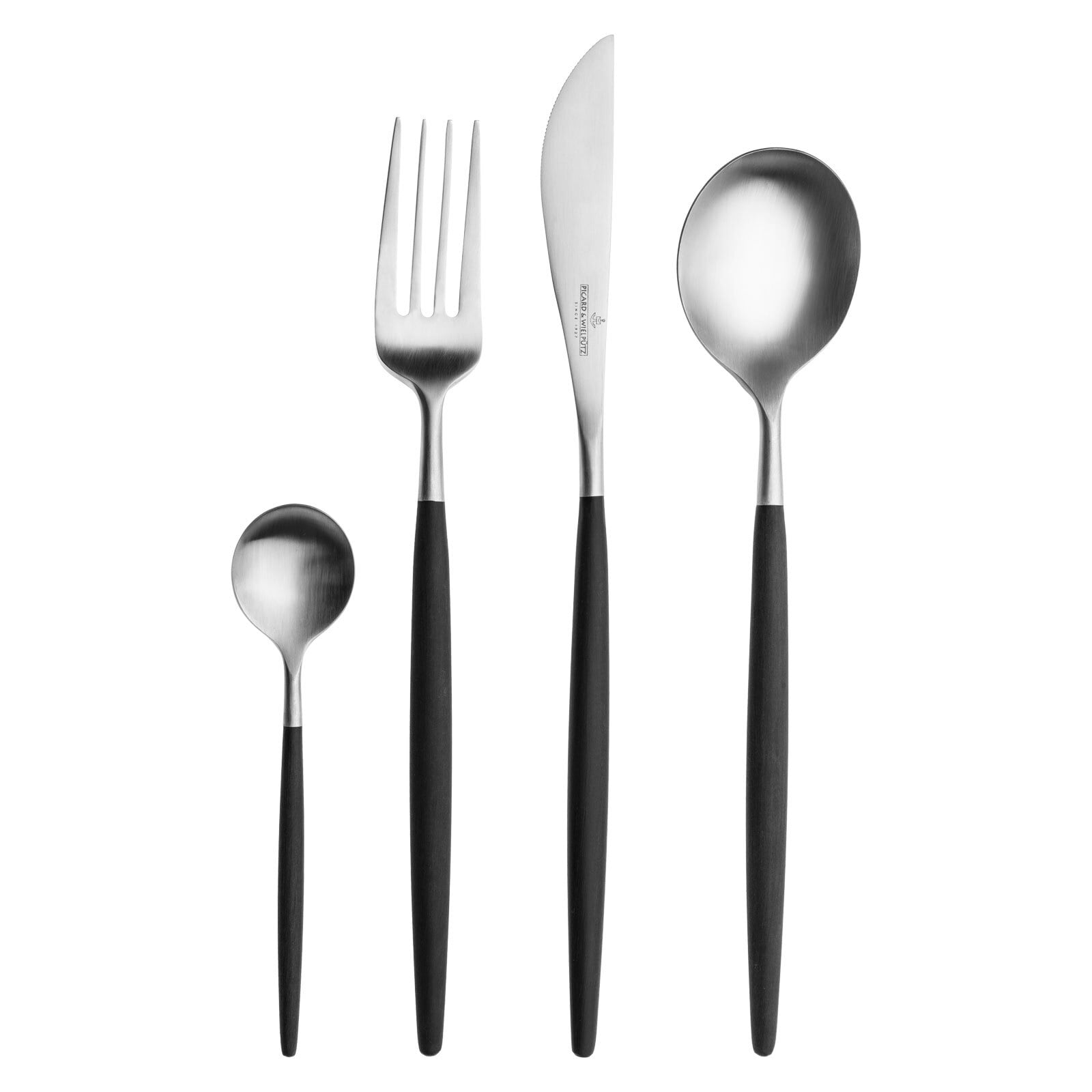 Picard & Wielp&uuml;tz Tafelbesteck Franzi Black 24-tlg. 