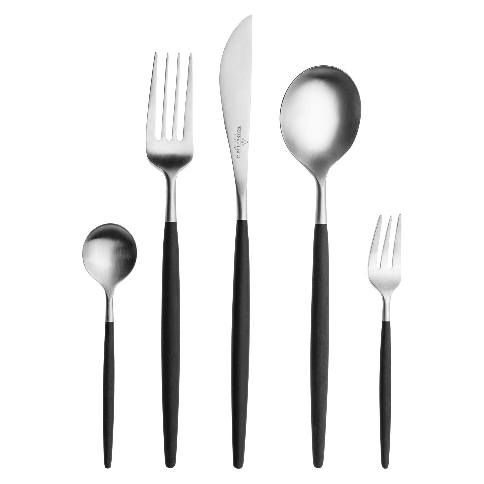 Picard & Wielp&uuml;tz Tafelbesteck Franzi Black 30-tlg. 