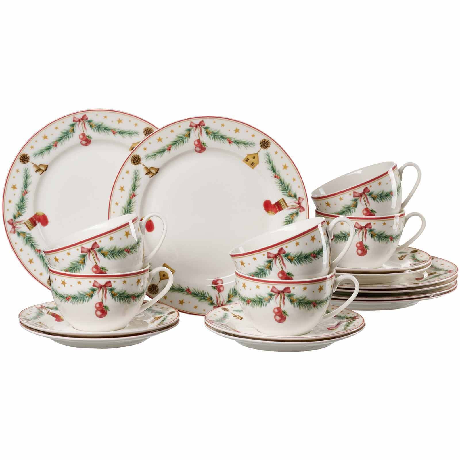 Ritzenhoff & Breker Kaffeeservice Holly 18er Set 
