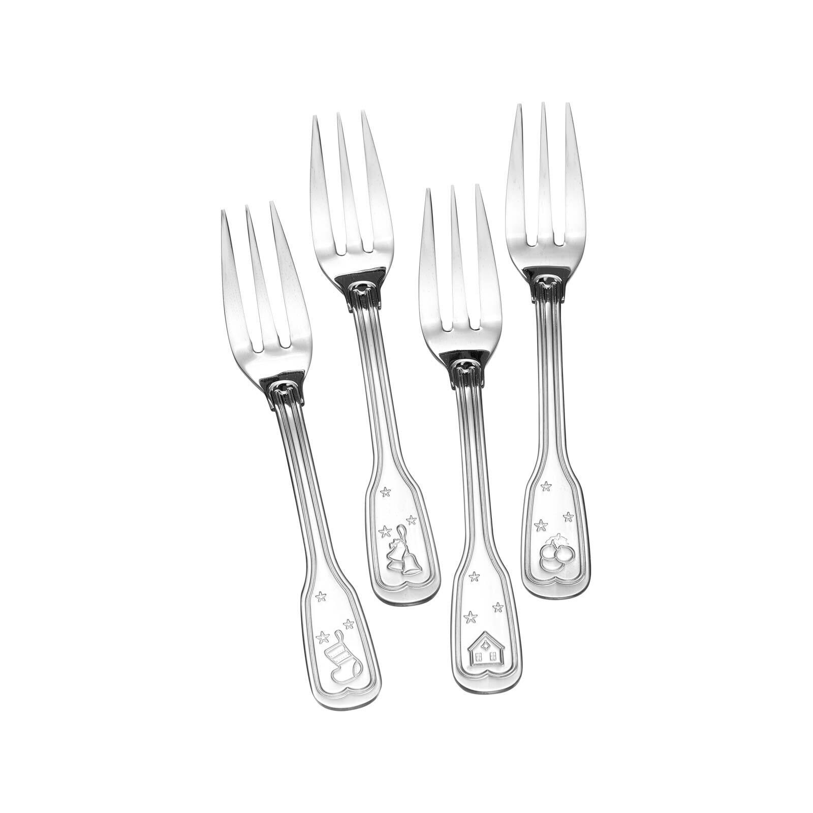 Kuchengabel-Set Holly 14,2 cm 4er Set