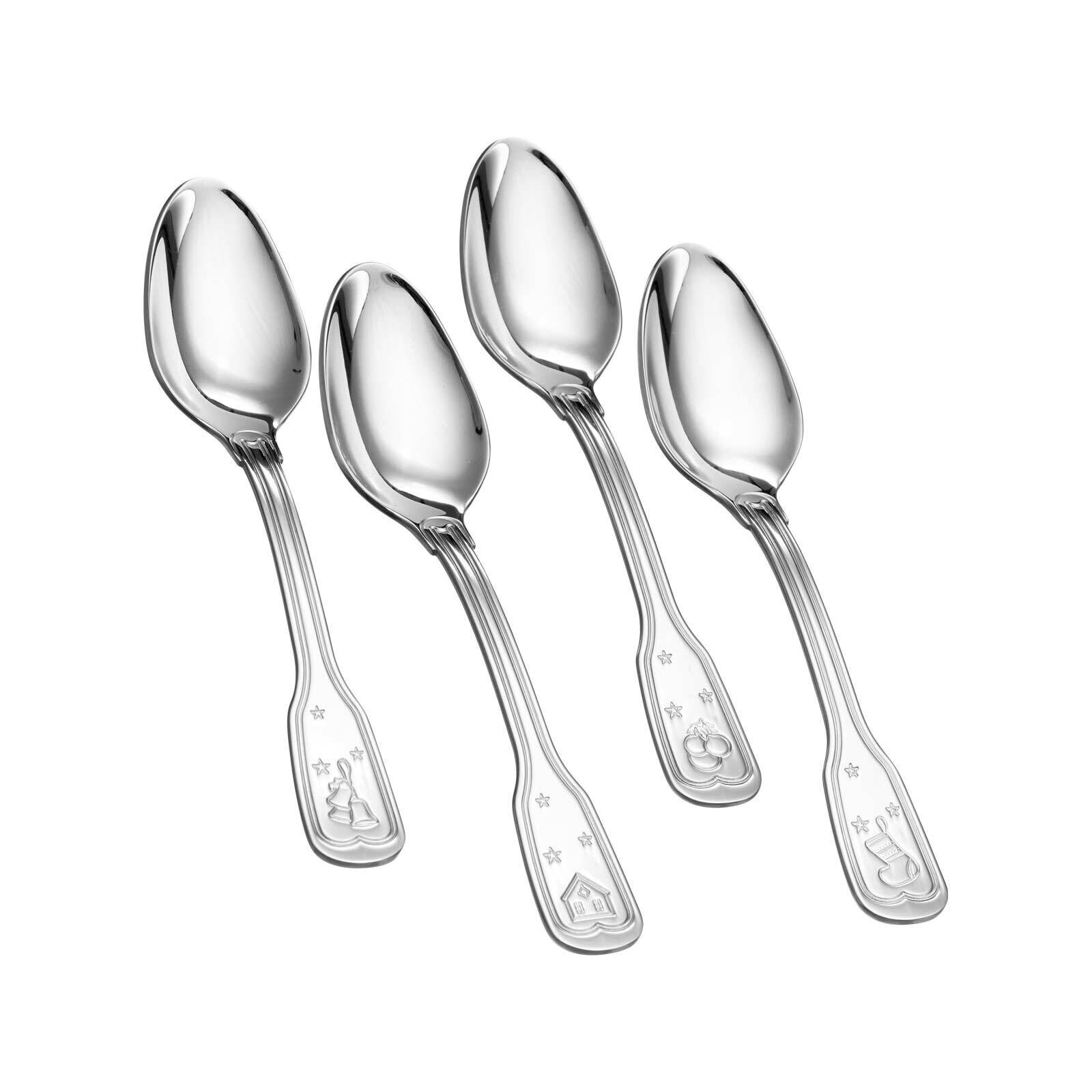 Kaffeelöffel-Set Holly 14,2 cm 4er Set