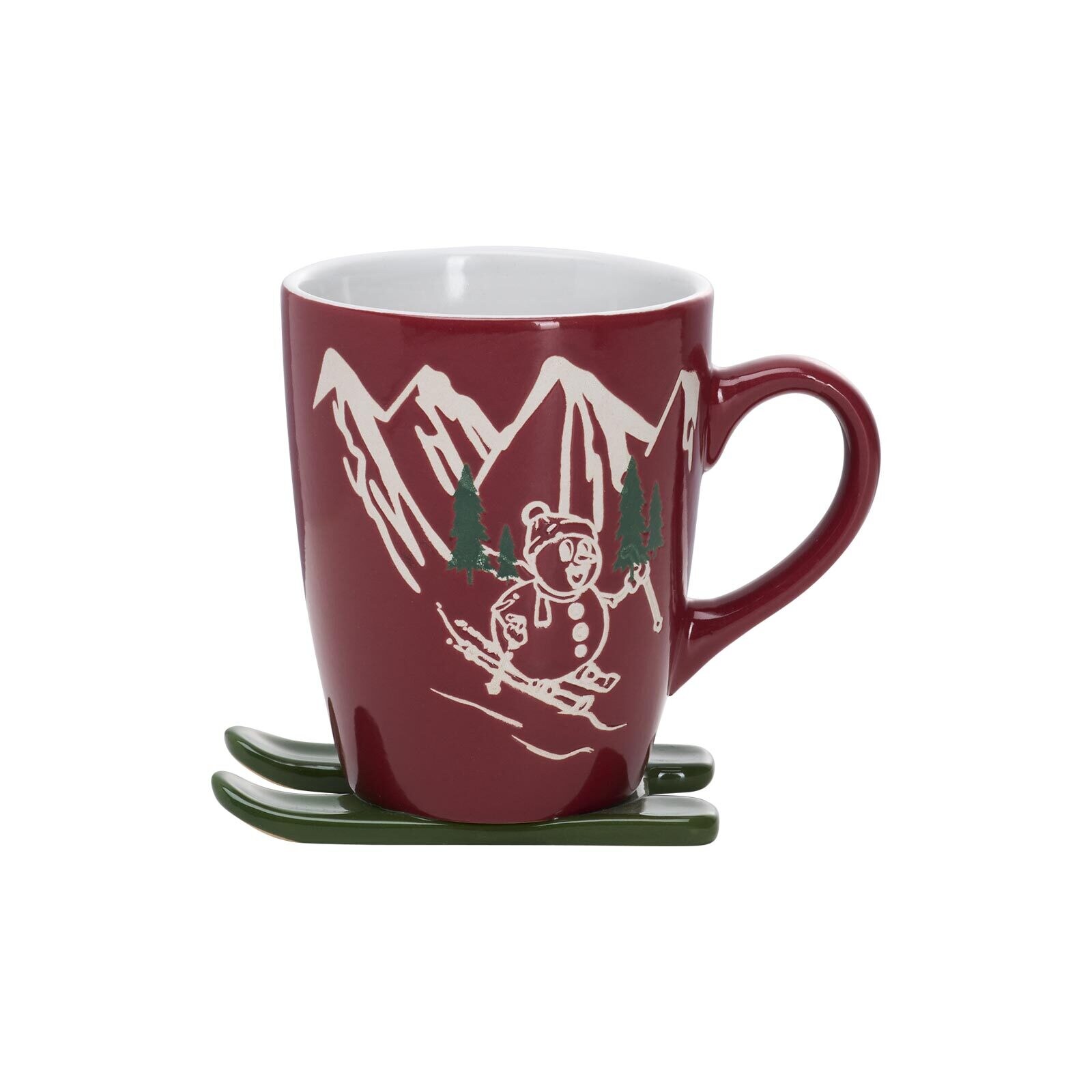 Kaffeebecher auf Ski Aspen  24er Set