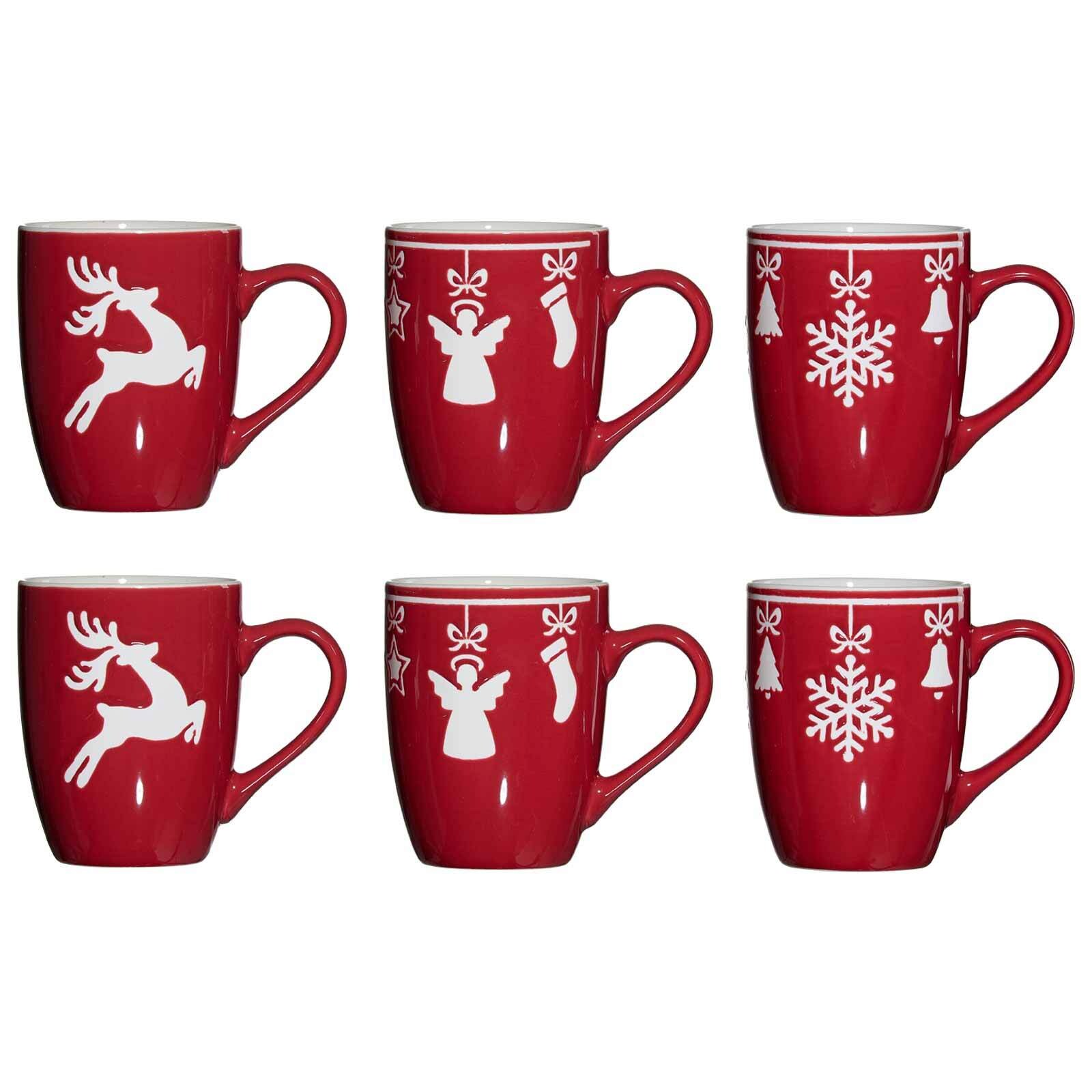 Kaffeebecher Navidad  6er Set