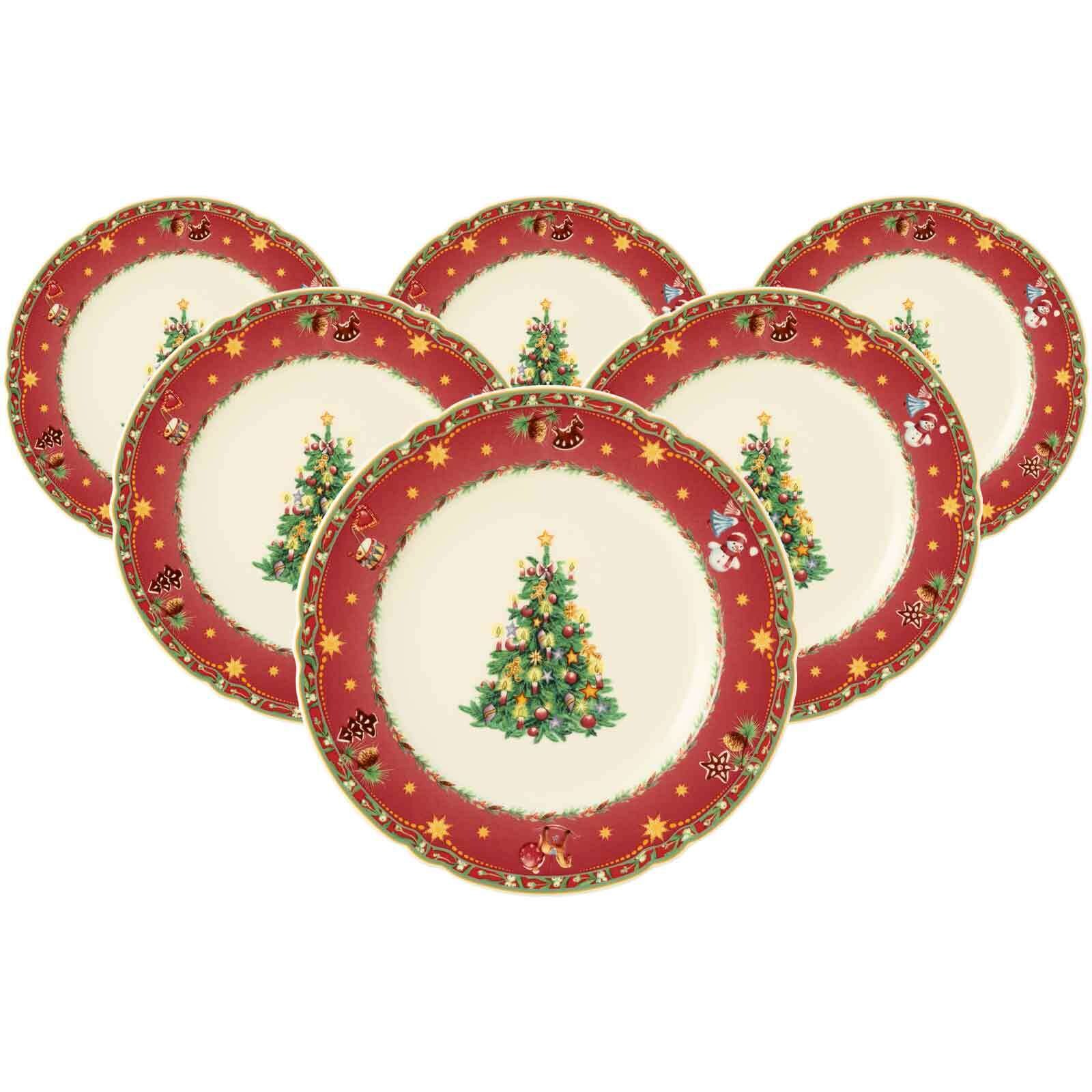 Speiseteller Marieluise Weihnachtsnostalgie ø 25 cm 6er Set