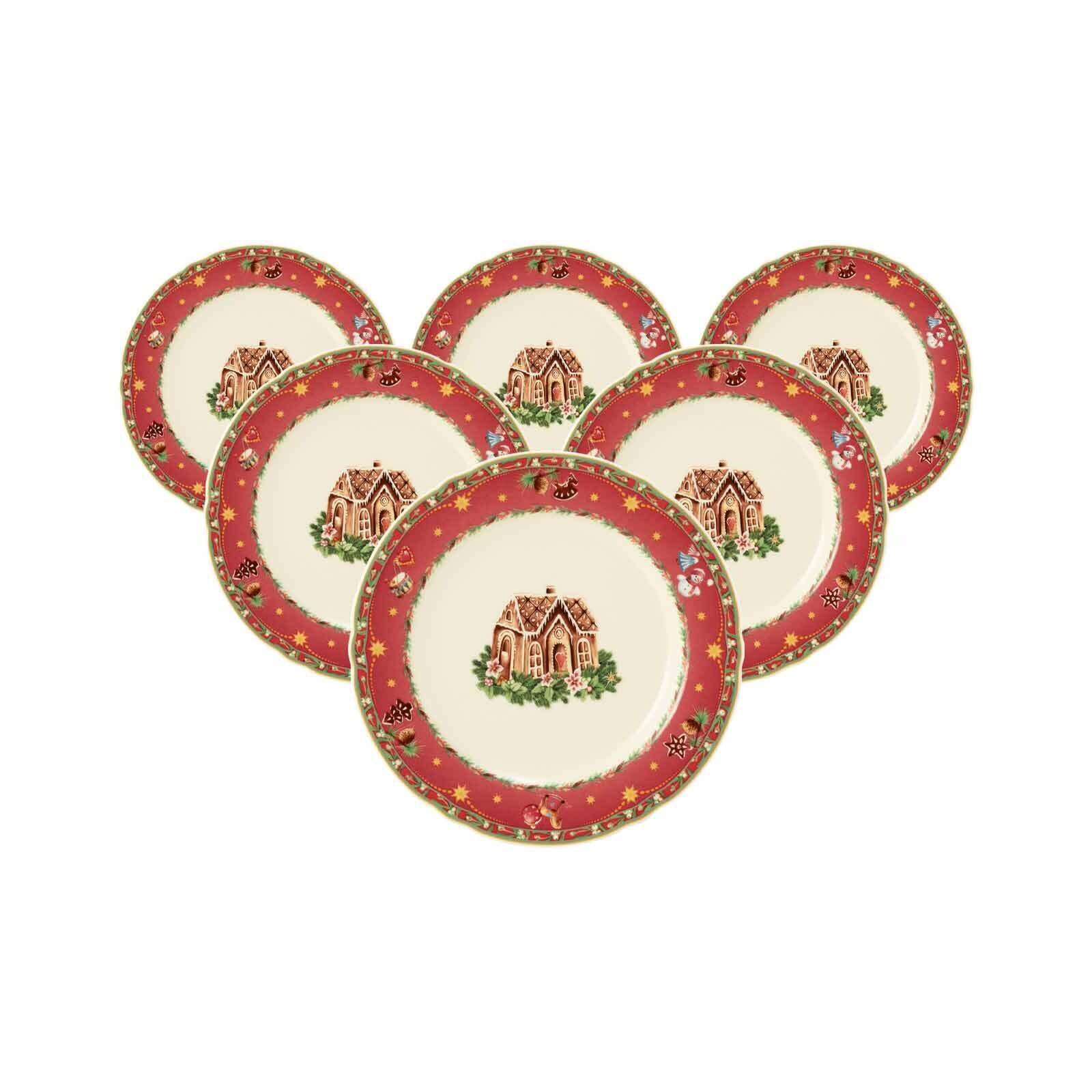 Brotteller Marieluise Weihnachtsnostalgie ø 17 cm 6er Set