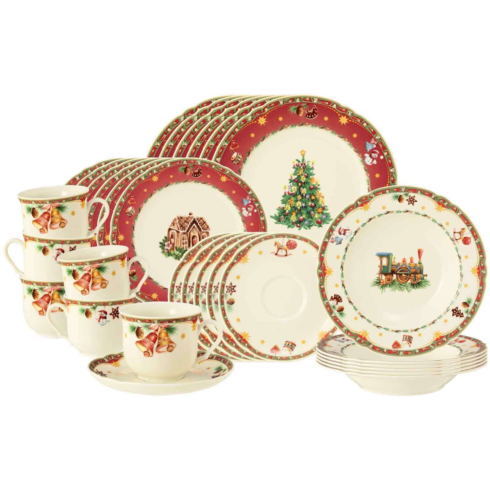 Kombiservice Marieluise Weihnachtsnostalgie 30er Set
