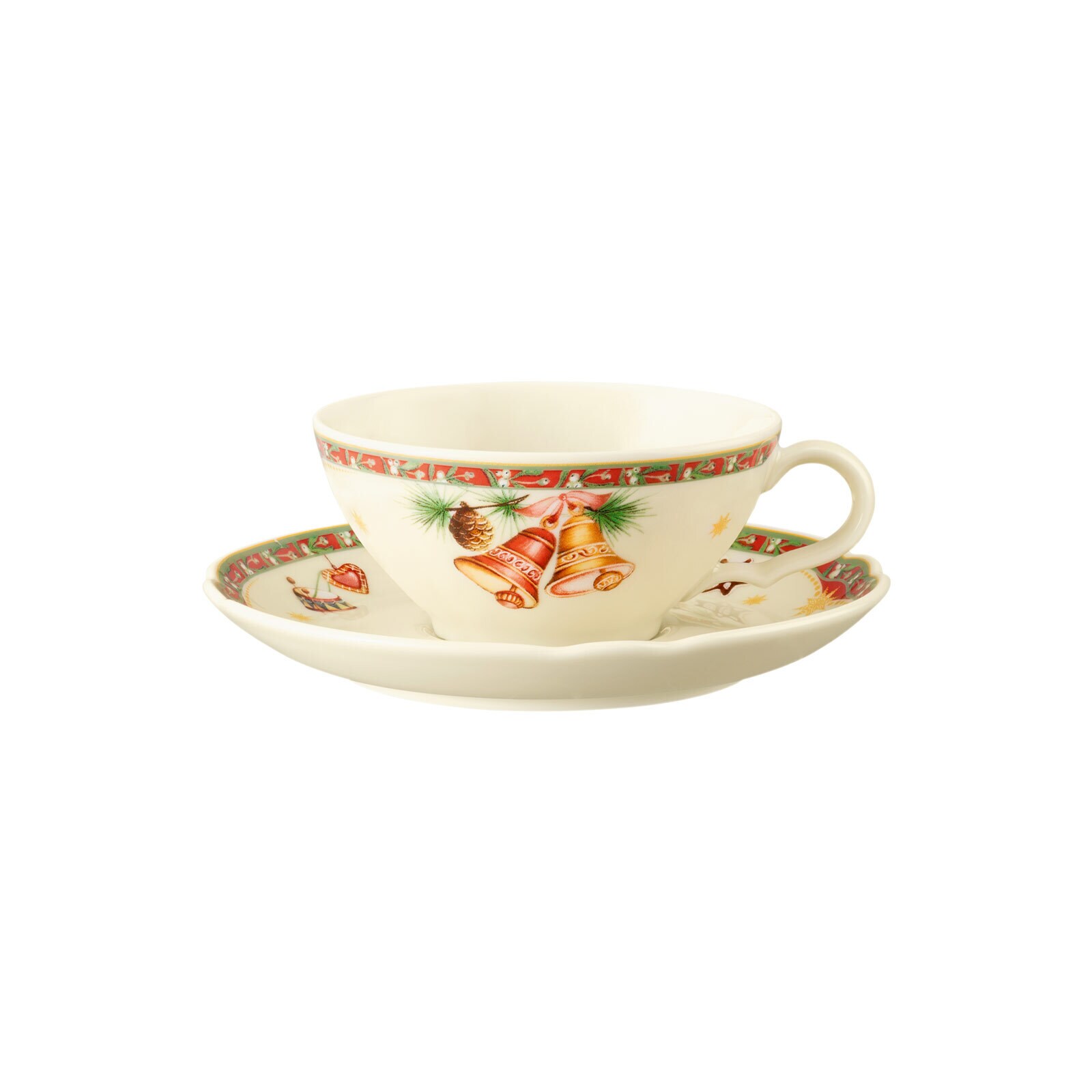 Teetasse mit Untertasse Marieluise Weihnachtsnostalgie  2er Set