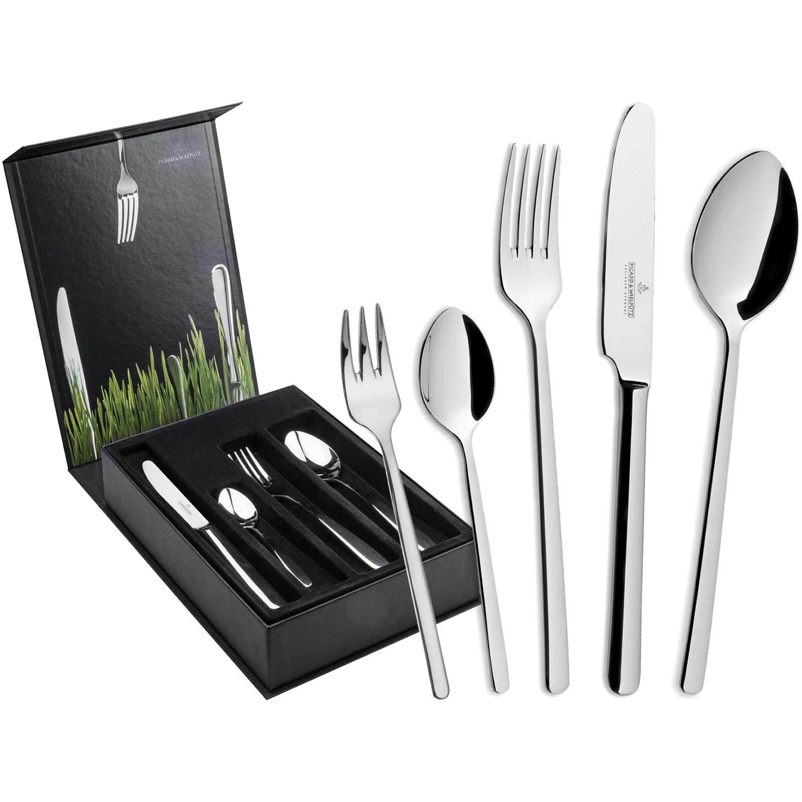 Picard & Wielpütz Tafelbesteck inkl. Besteckbox Ventura 30er Set