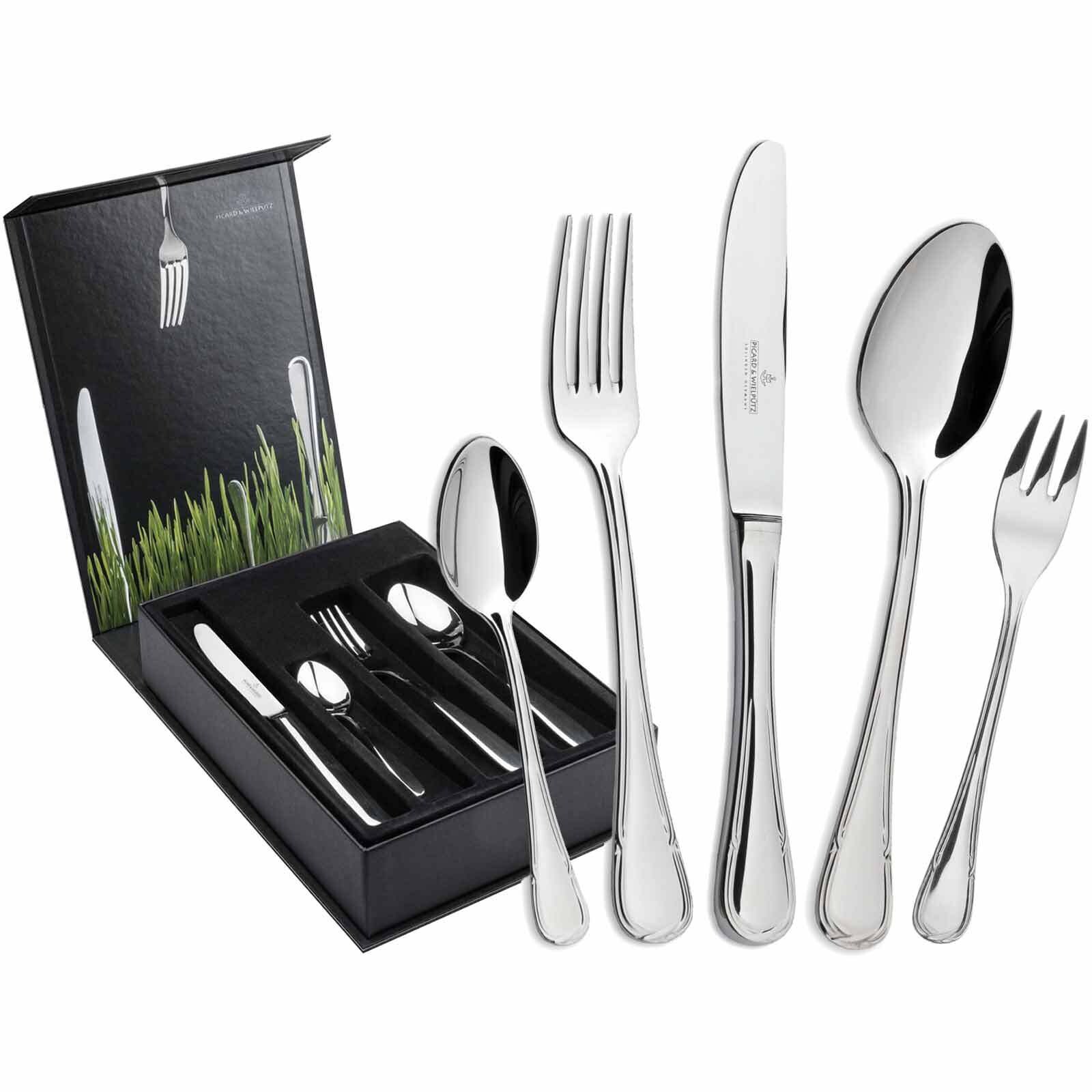 Picard & Wielpütz Tafelbesteck inkl. Besteckbox Ligato 30er Set