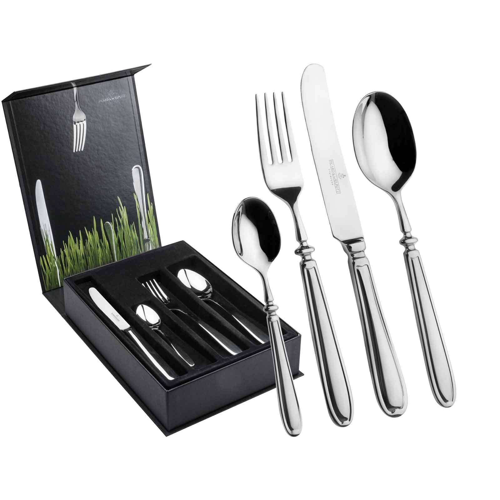 Picard & Wielpütz Tafelbesteck inkl. Besteckbox Landhaus 24er Set