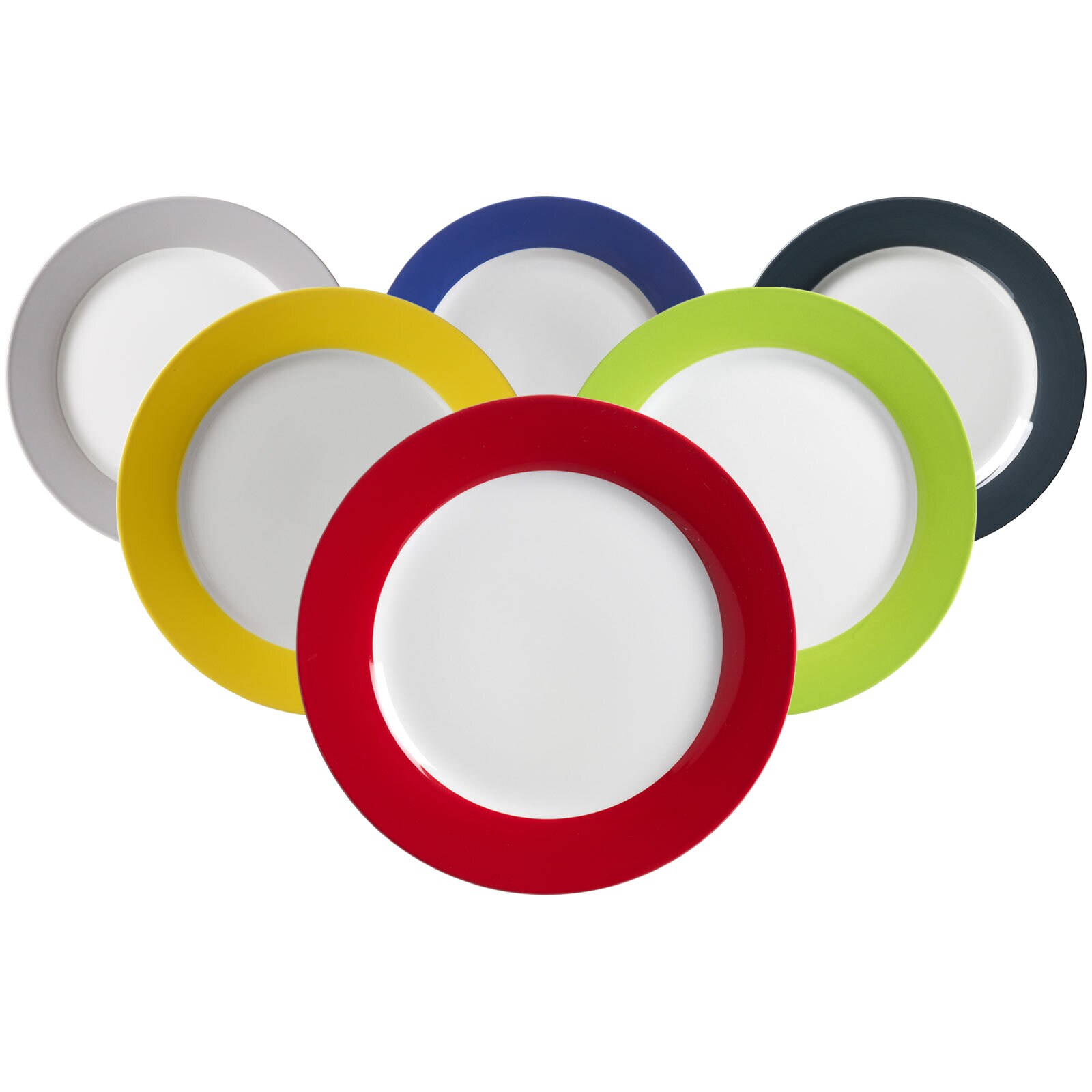 Ritzenhoff & Breker Speiseteller Doppio &oslash; 27 cm 6er Set 