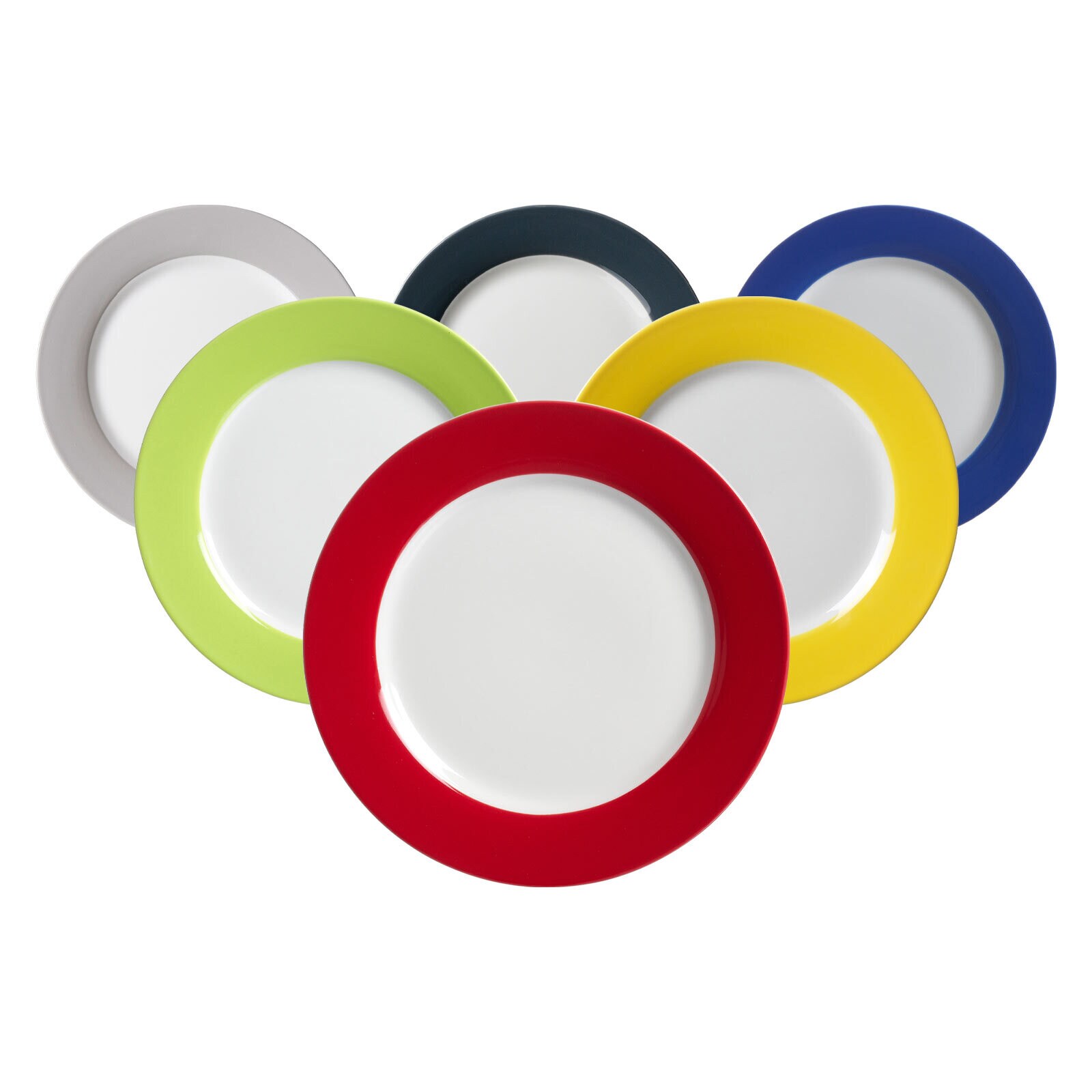 Ritzenhoff & Breker Dessertteller Doppio &oslash; 20,5 cm 6er Set 