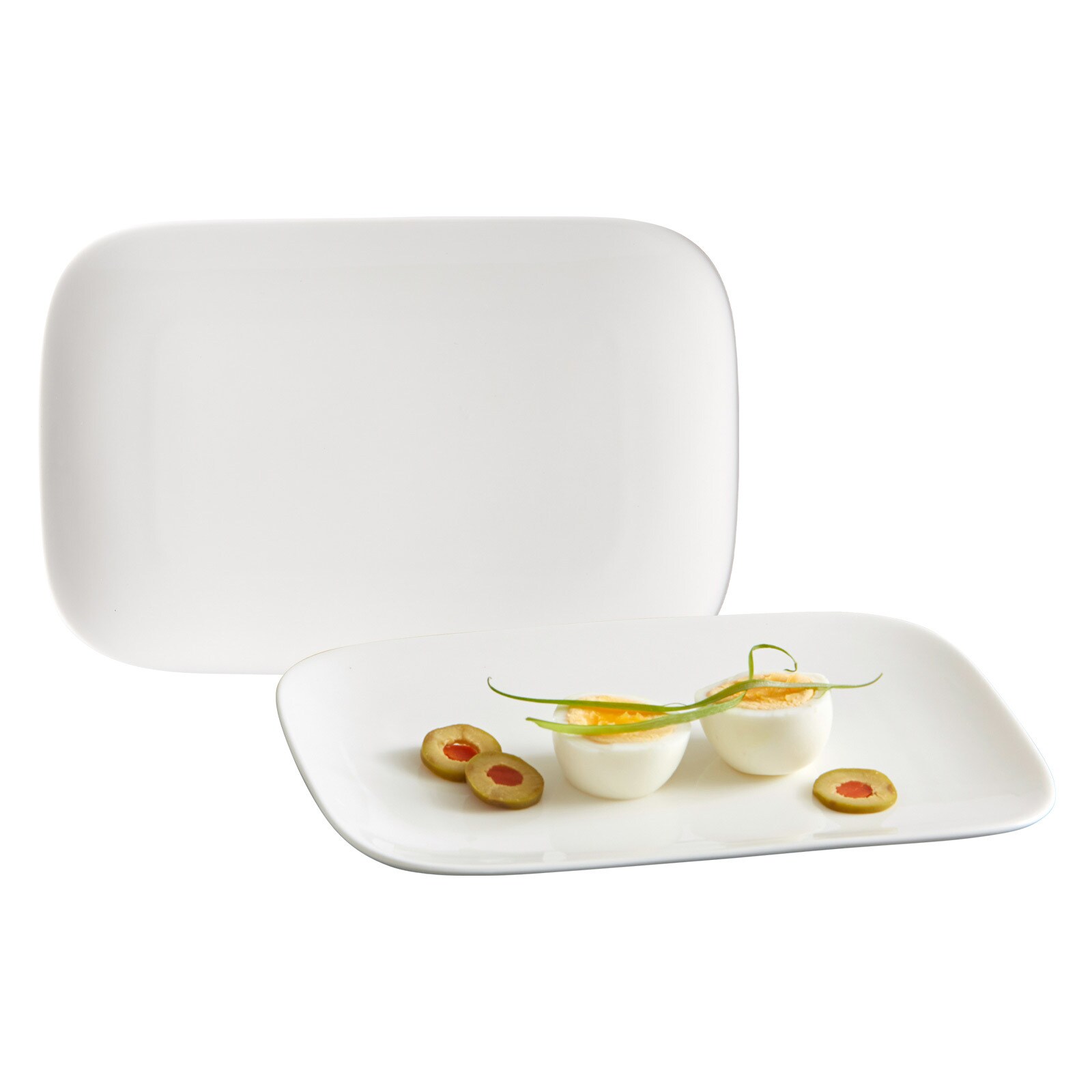 Servierplatten Arena 23 x 15 cm 2er Set