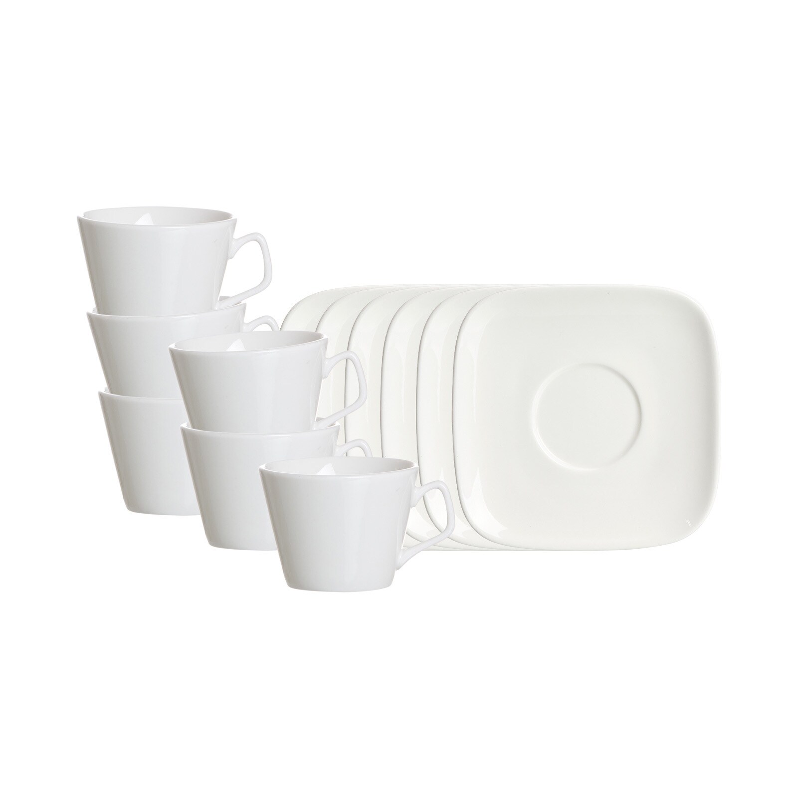Espressotassen mit Untertassen Arena  6er Set