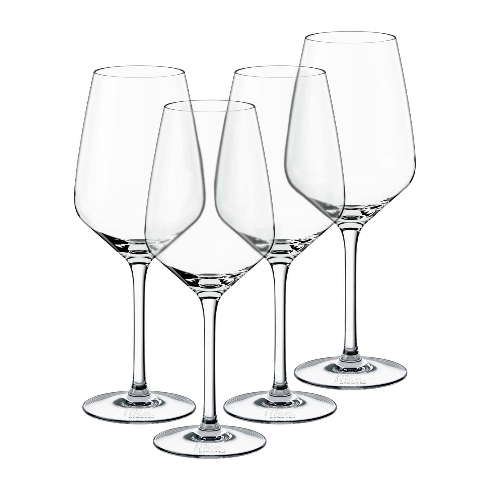 like. by Villeroy & Boch Wei&szlig;weingl&auml;ser Essential 120 ml 4er Set 