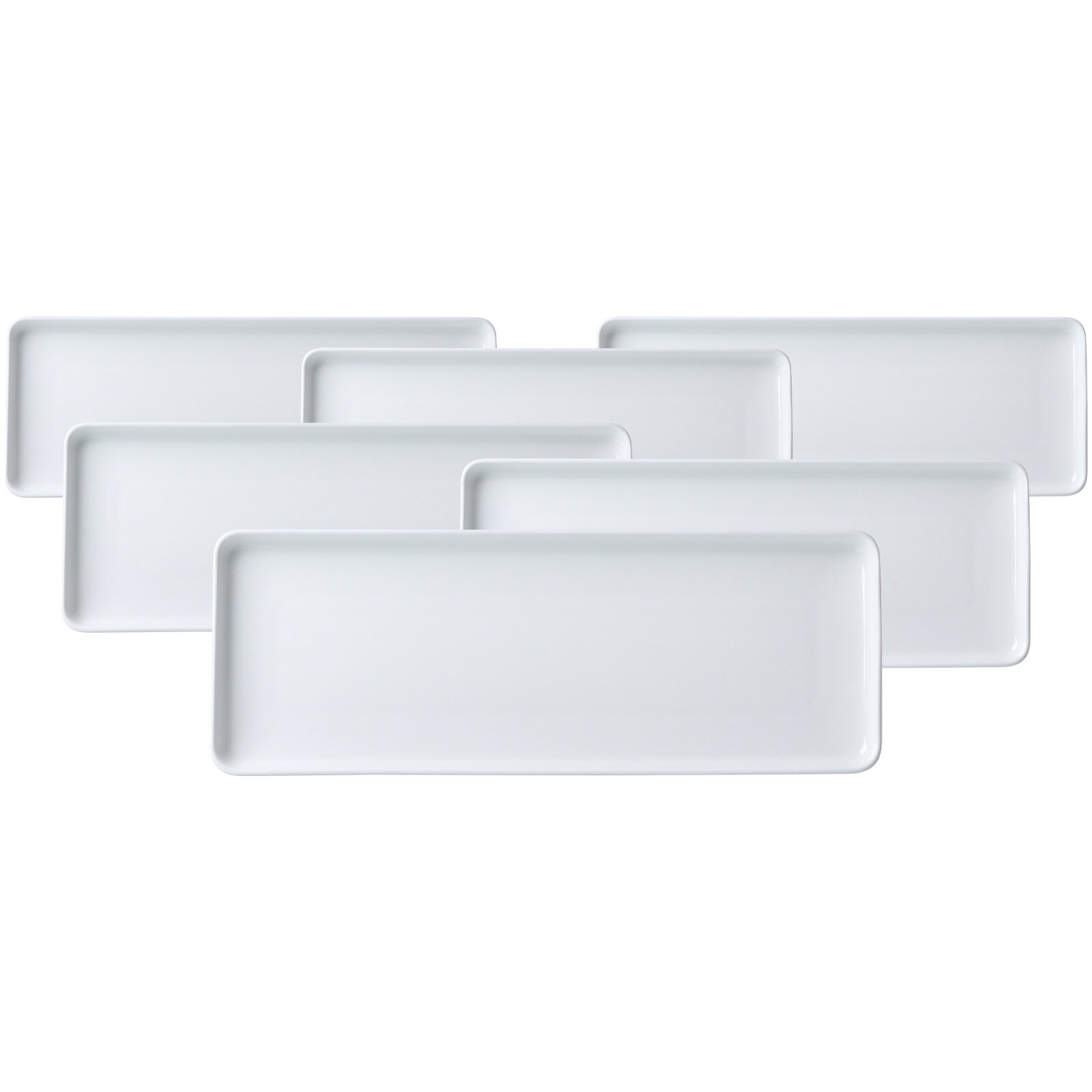 Servierplatten Skagen 20,5 x 7,5 cm 6er Set