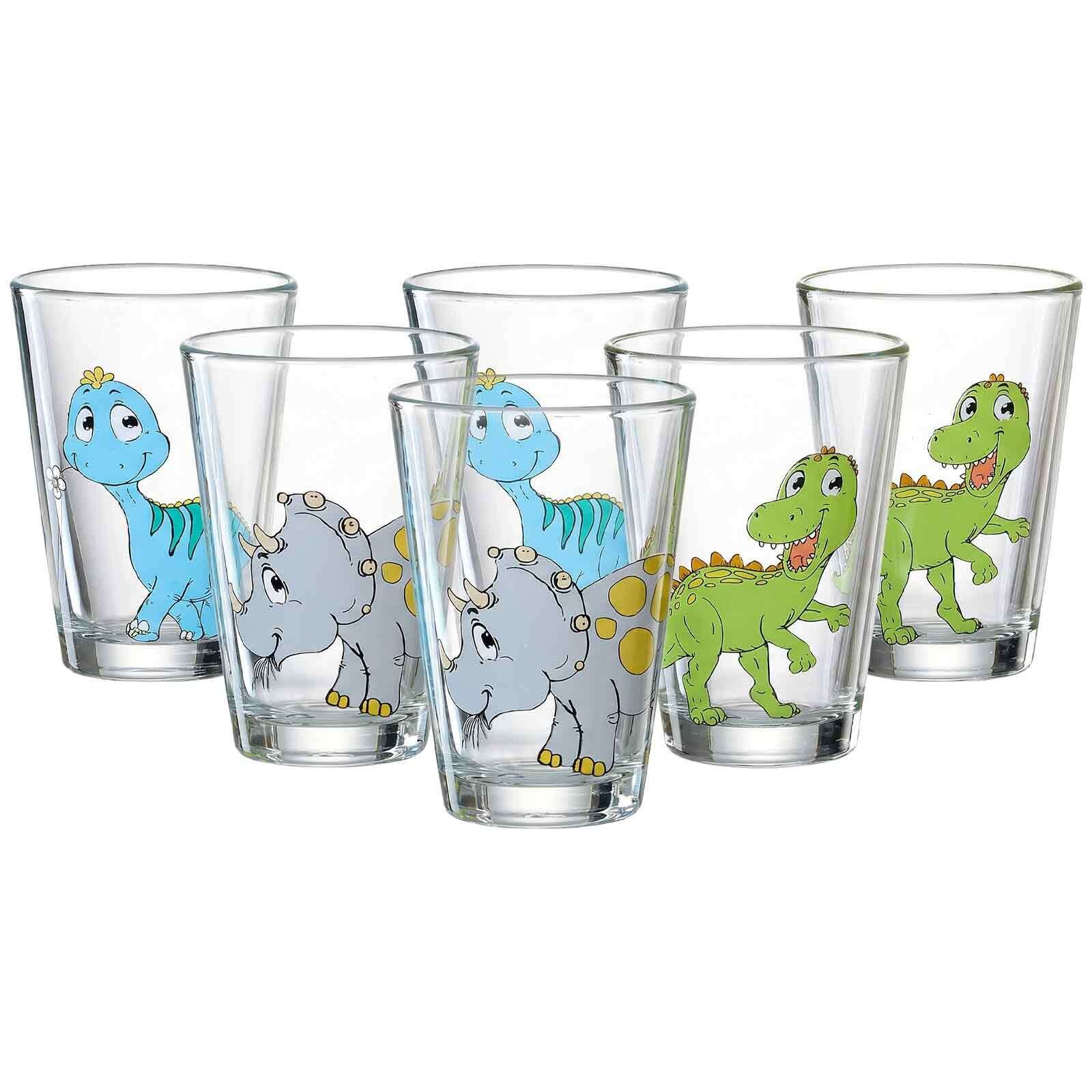 Kindergläser Dino  6er Set