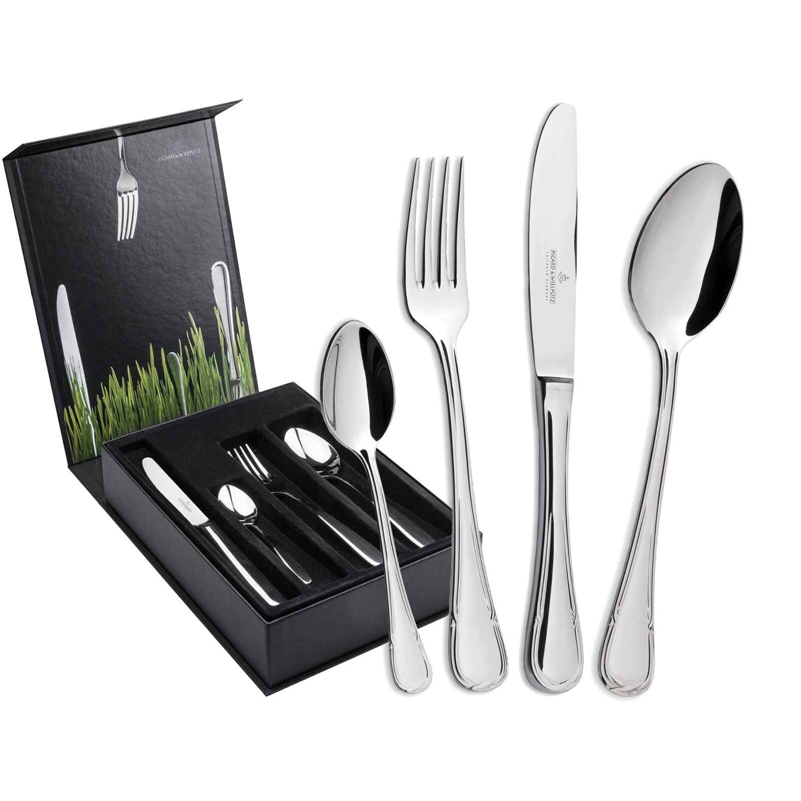 Picard & Wielpütz Tafelbesteck inkl. Besteckbox Ligato 24er Set