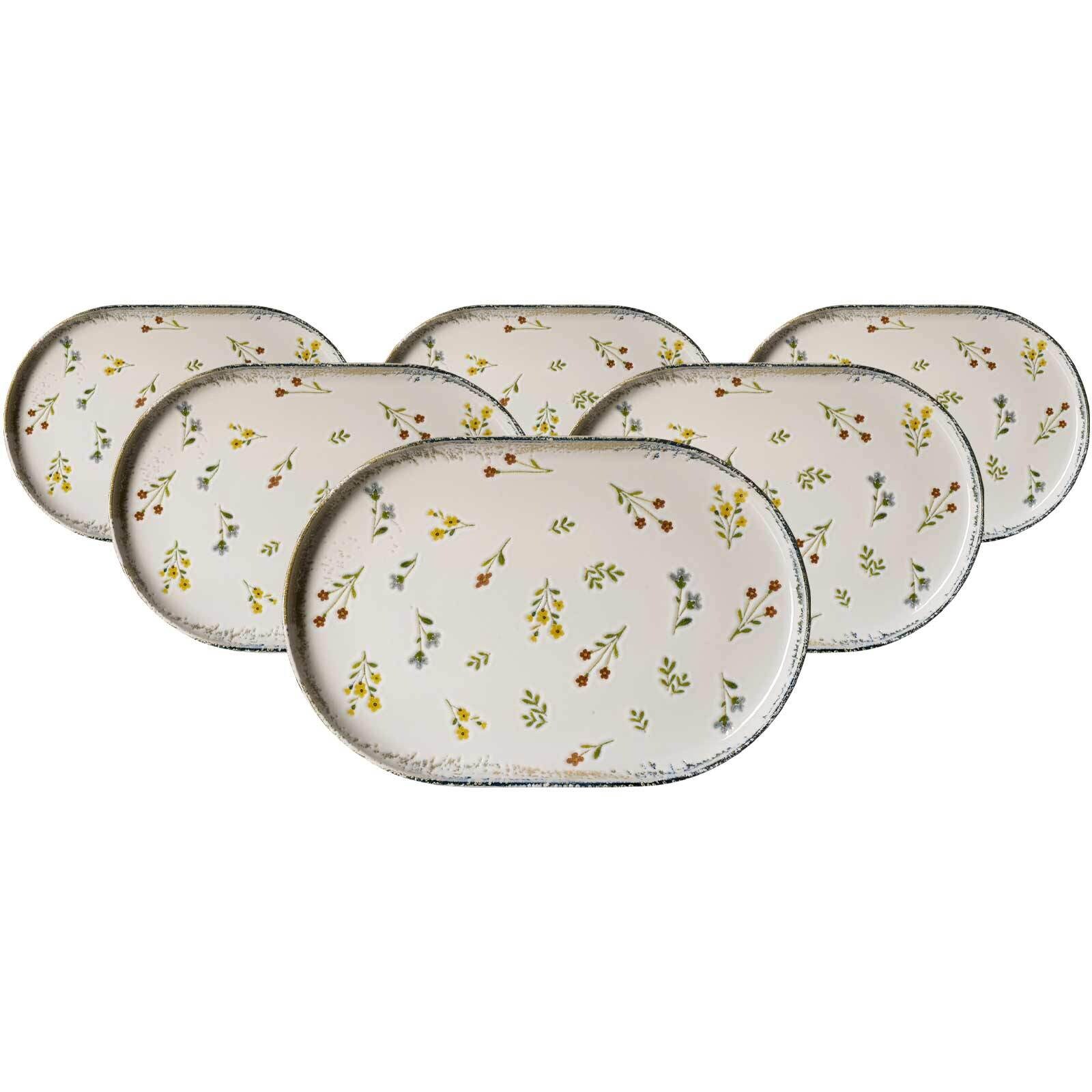 Servierplatten Viola 6er Set