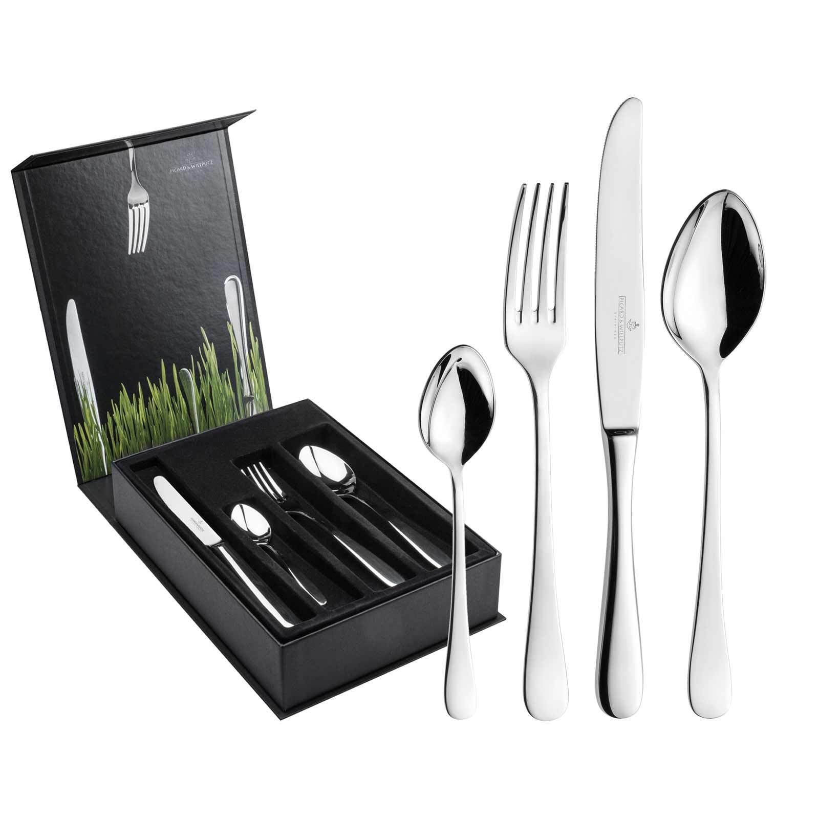 Picard & Wielp&uuml;tz Tafelbesteck inkl. Besteckbox Charisma 24er Set 