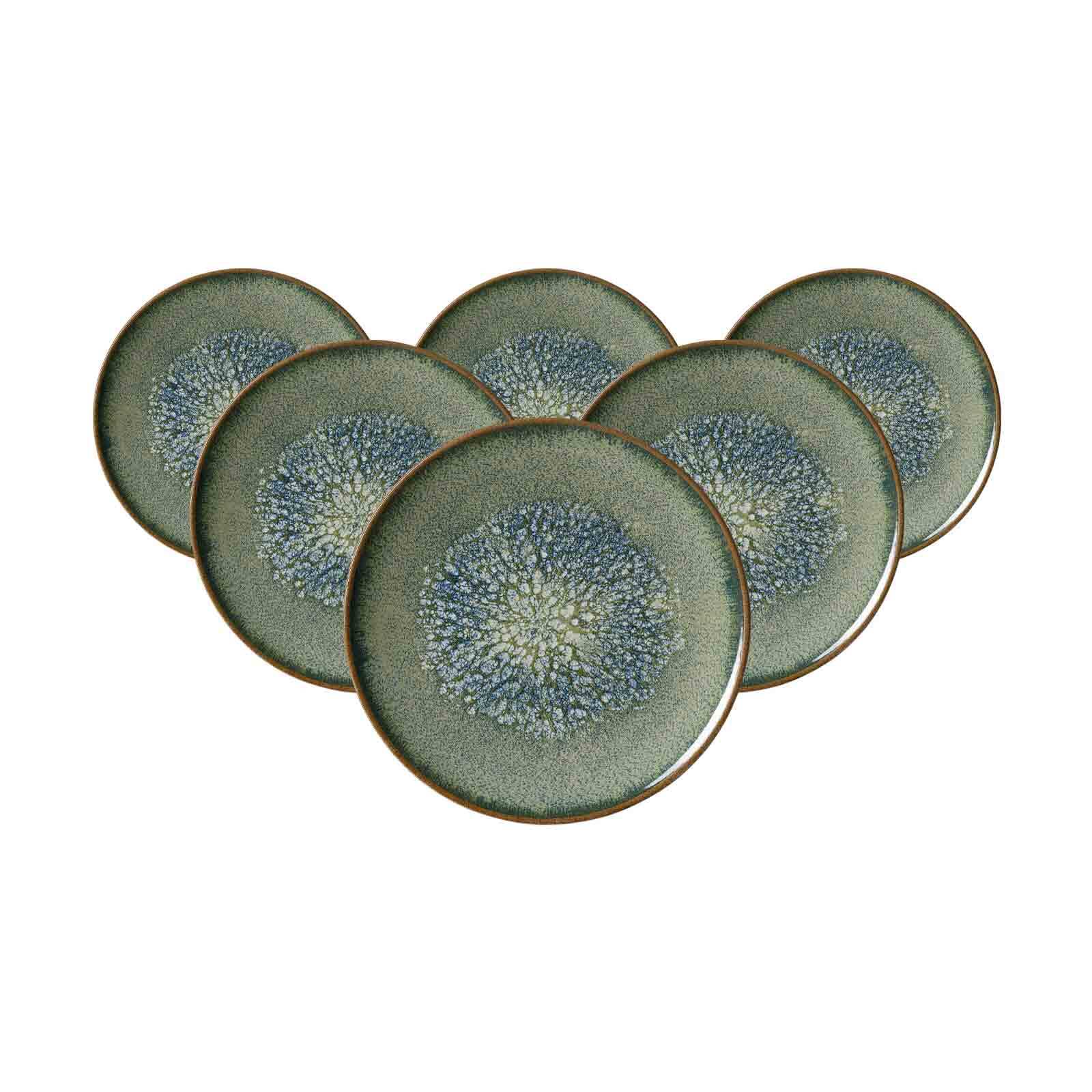 Ritzenhoff & Breker Dessertteller Verde &oslash; 20,5 cm 6er Set 