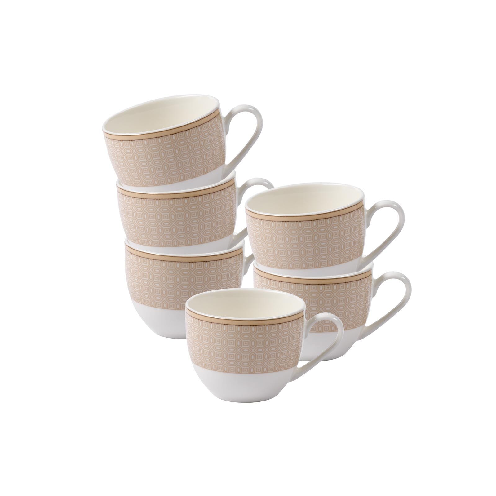 Ritzenhoff & Breker Espressotassen Geo 90 ml 6er Set 