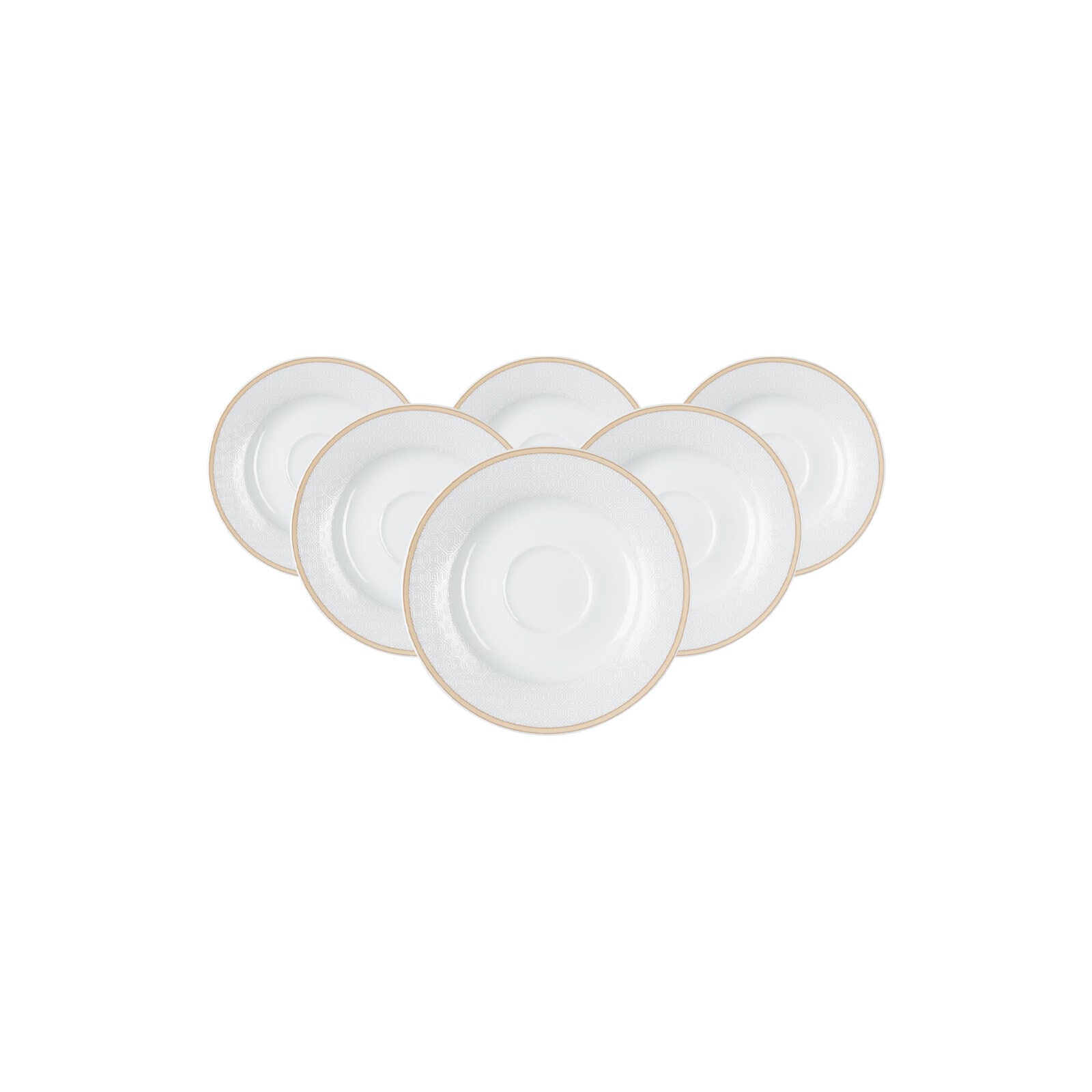 Ritzenhoff & Breker Espressountertassen Geo &oslash; 13 cm 6er Set 