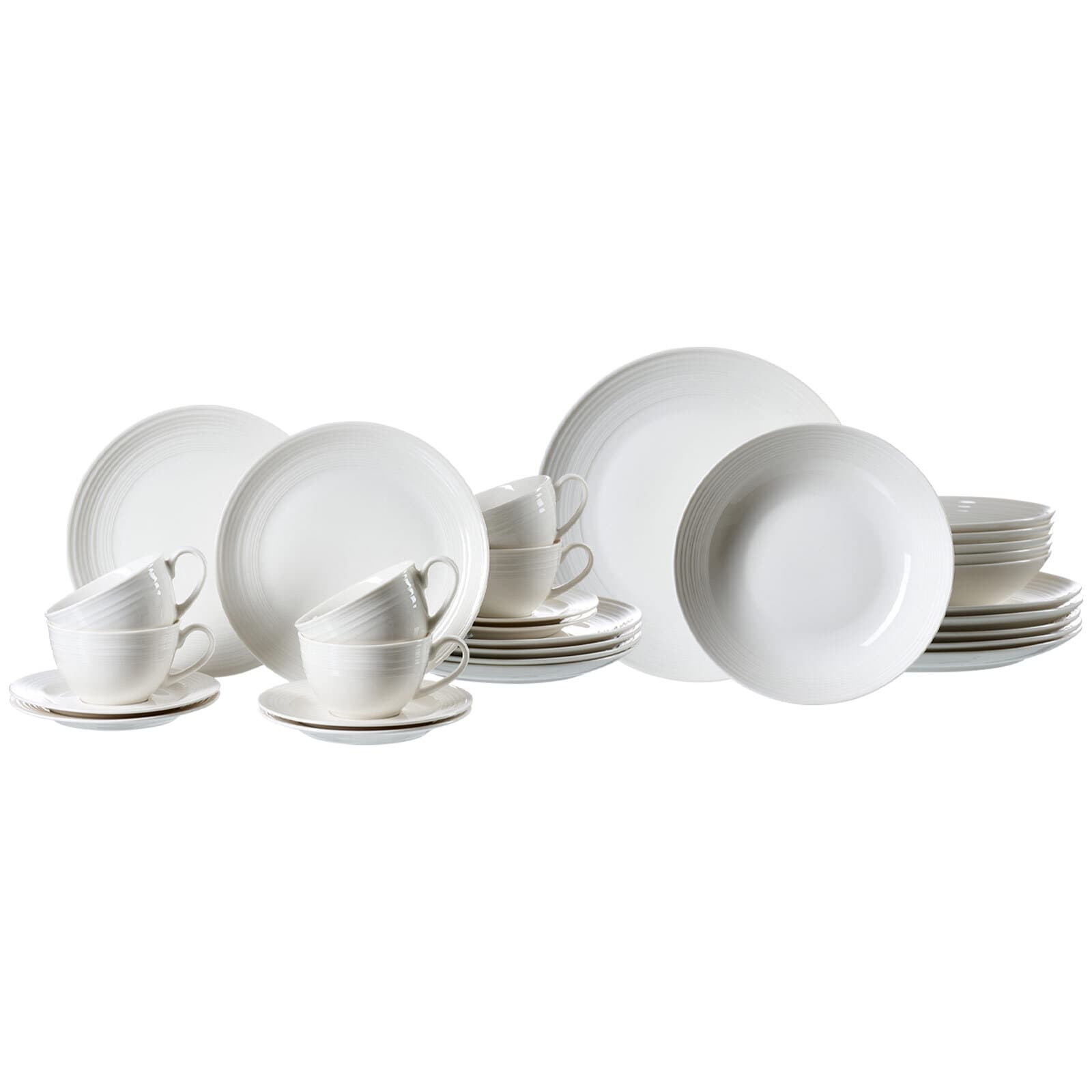 Ritzenhoff & Breker Kombiservice Levi Weiss 30er Set 