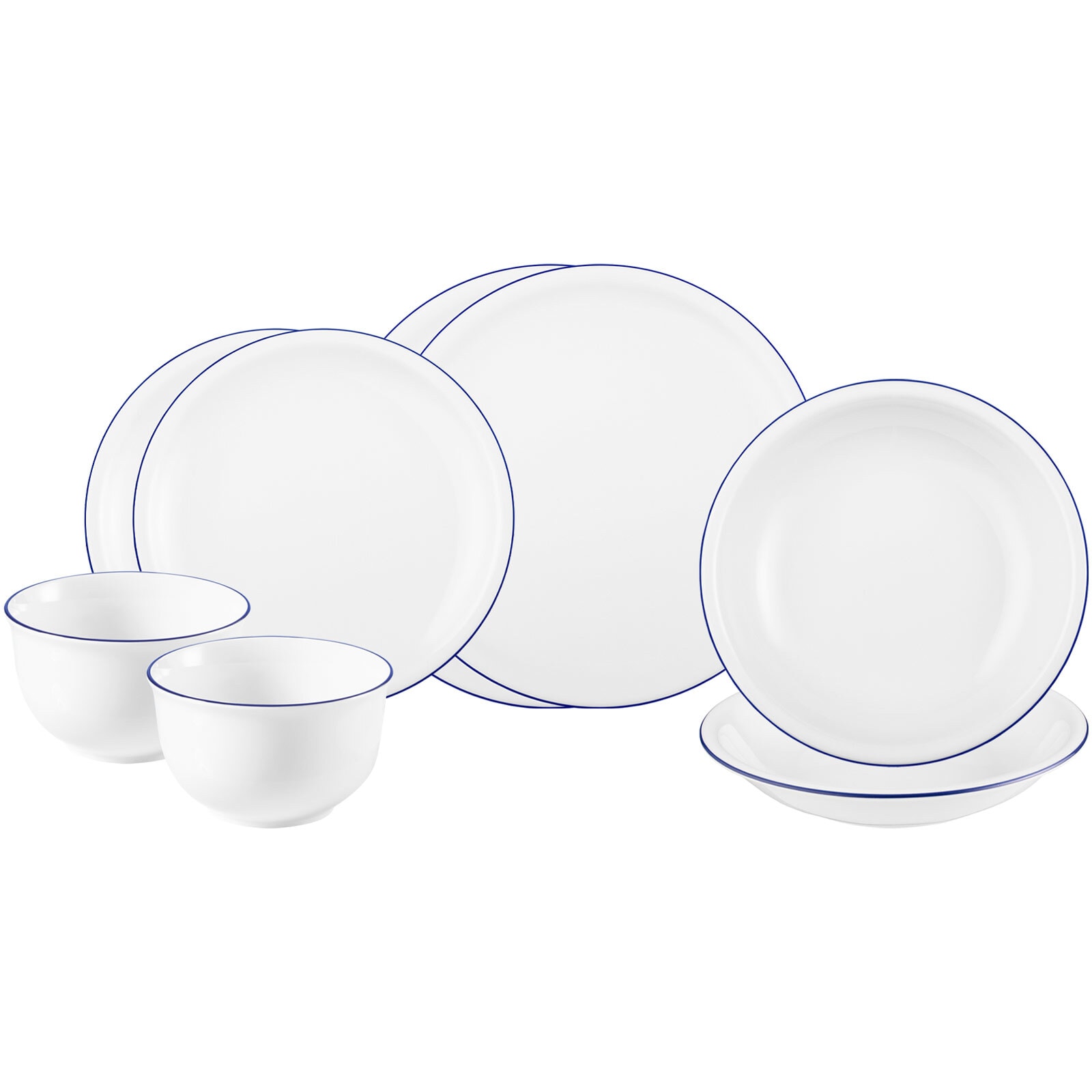 Seltmann Weiden Einsteiger-Set Compact Blaurand 8er Set 