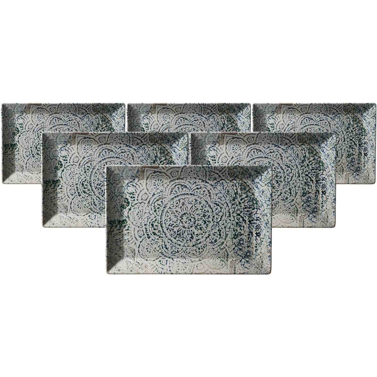 Ritzenhoff & Breker Servierplatten Luigi 34 x 23 cm 6er Set 